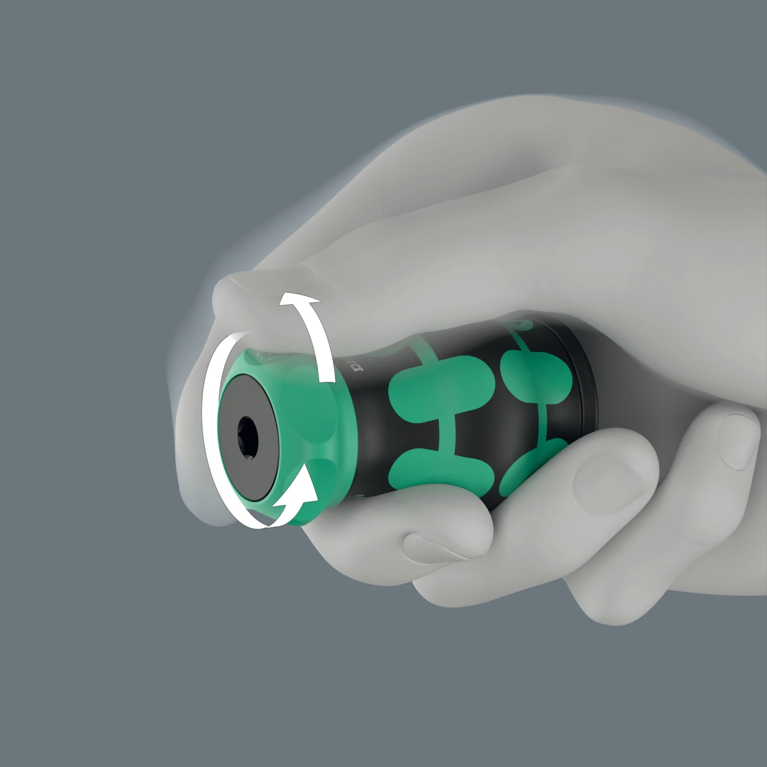 Wera 05008891001 Kraftform Kompakt Stubby Magazin RA 1 Bitschroevendraaier - 6 in 1 multi-bit - met ratelfunctie-image