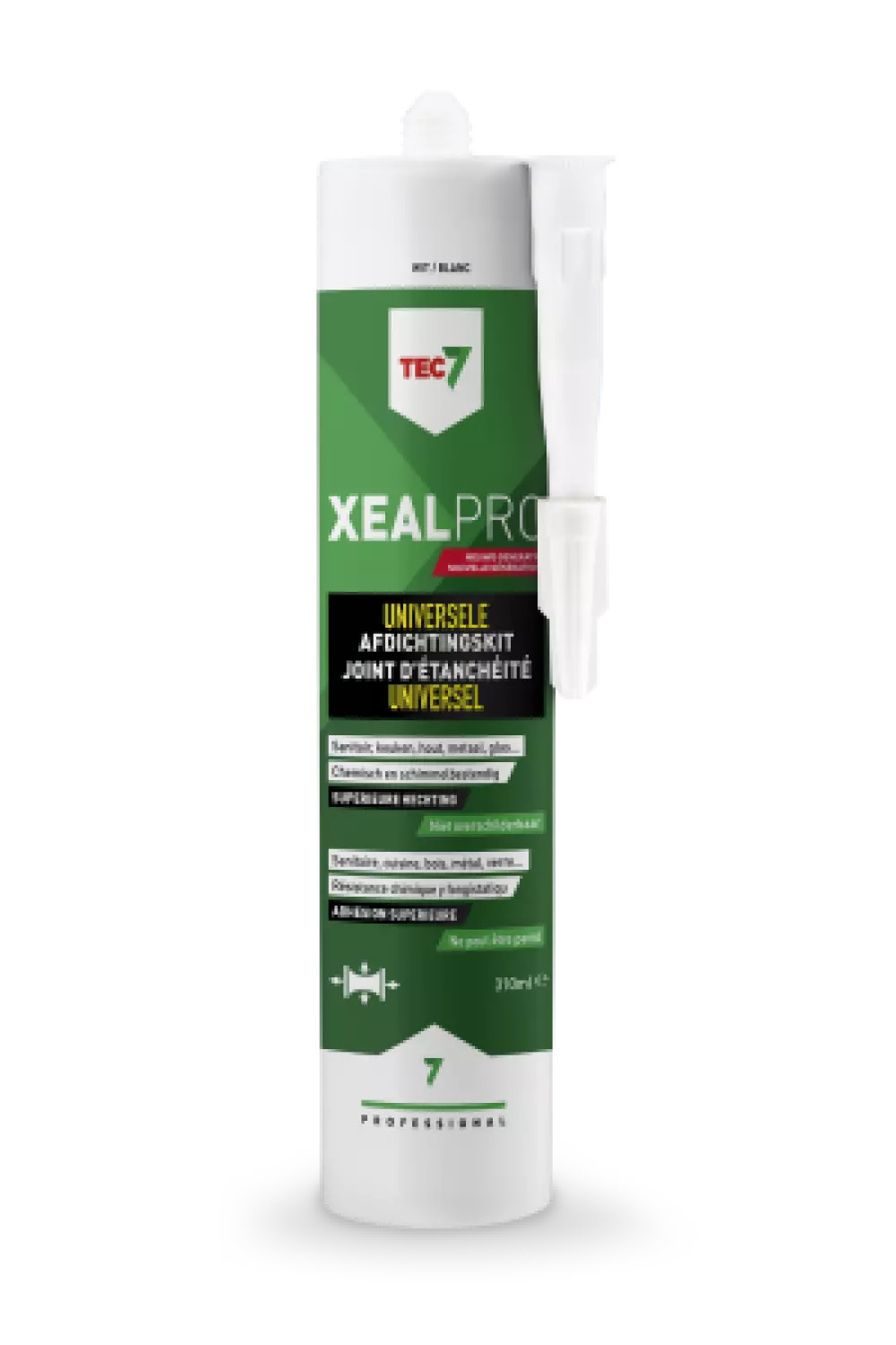 TEC7 XealPro Universele kit - Sanitair Wit - 310ml-image