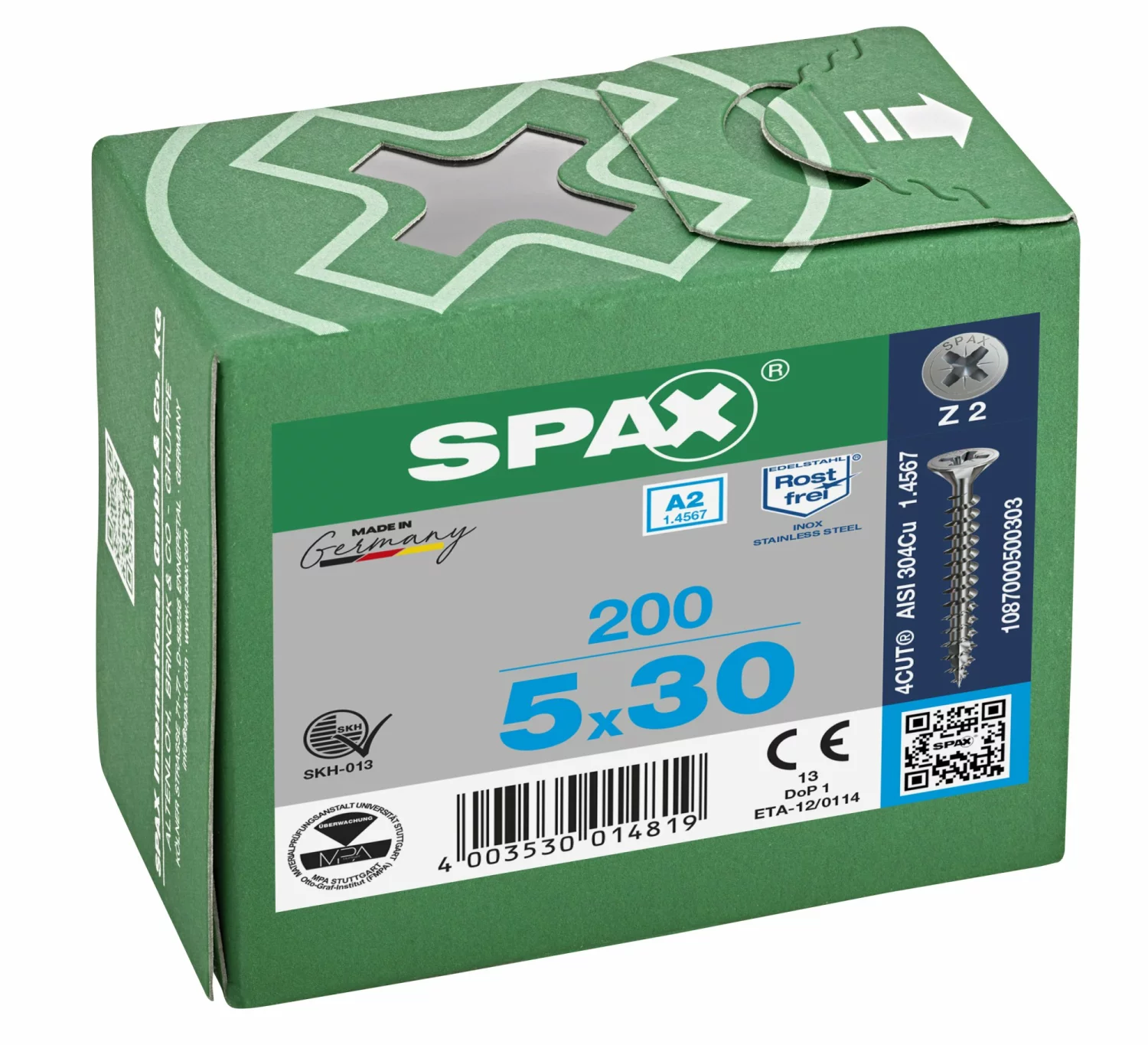 SPAX 1087000000000 Vis agglomérés-image