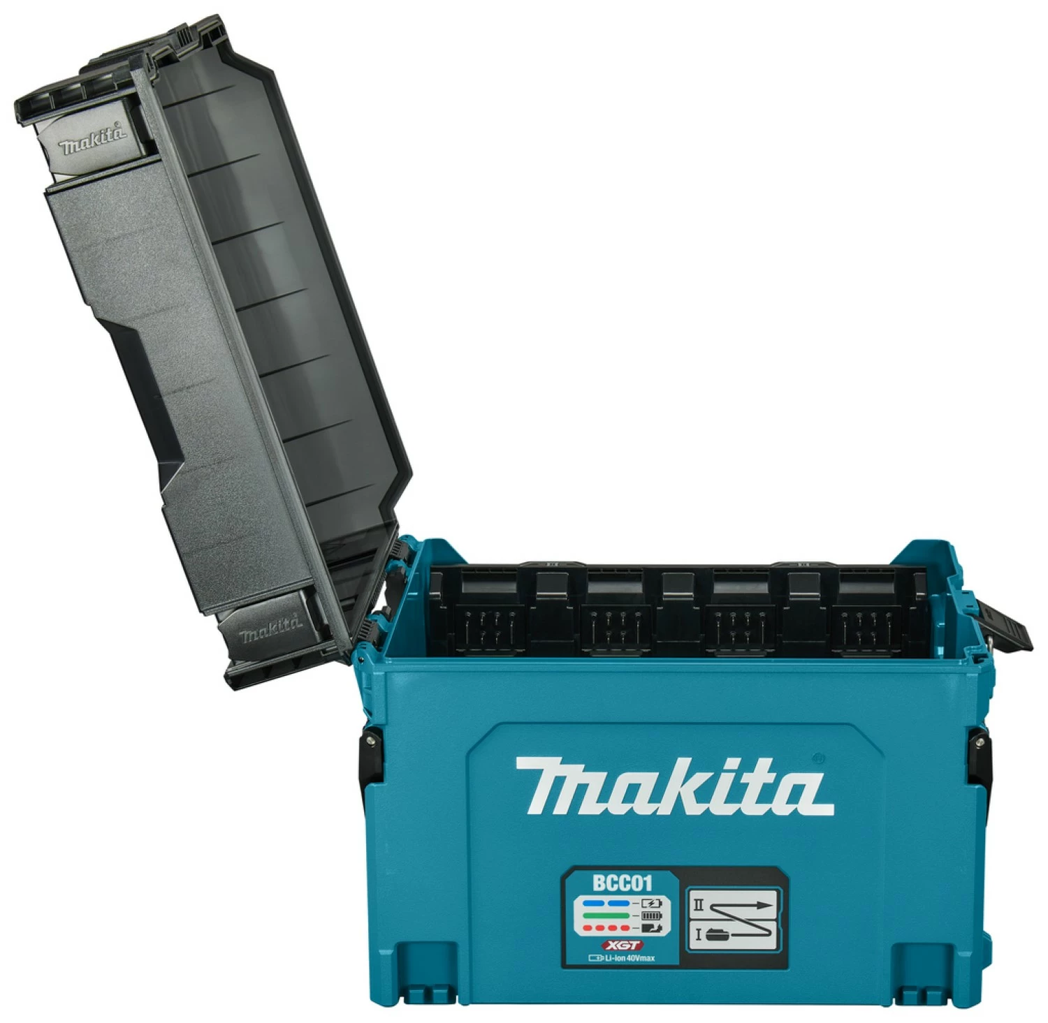 Makita BC001 XGT Oplaadbox voor max 8 accu's (t/m BL4080F)-image