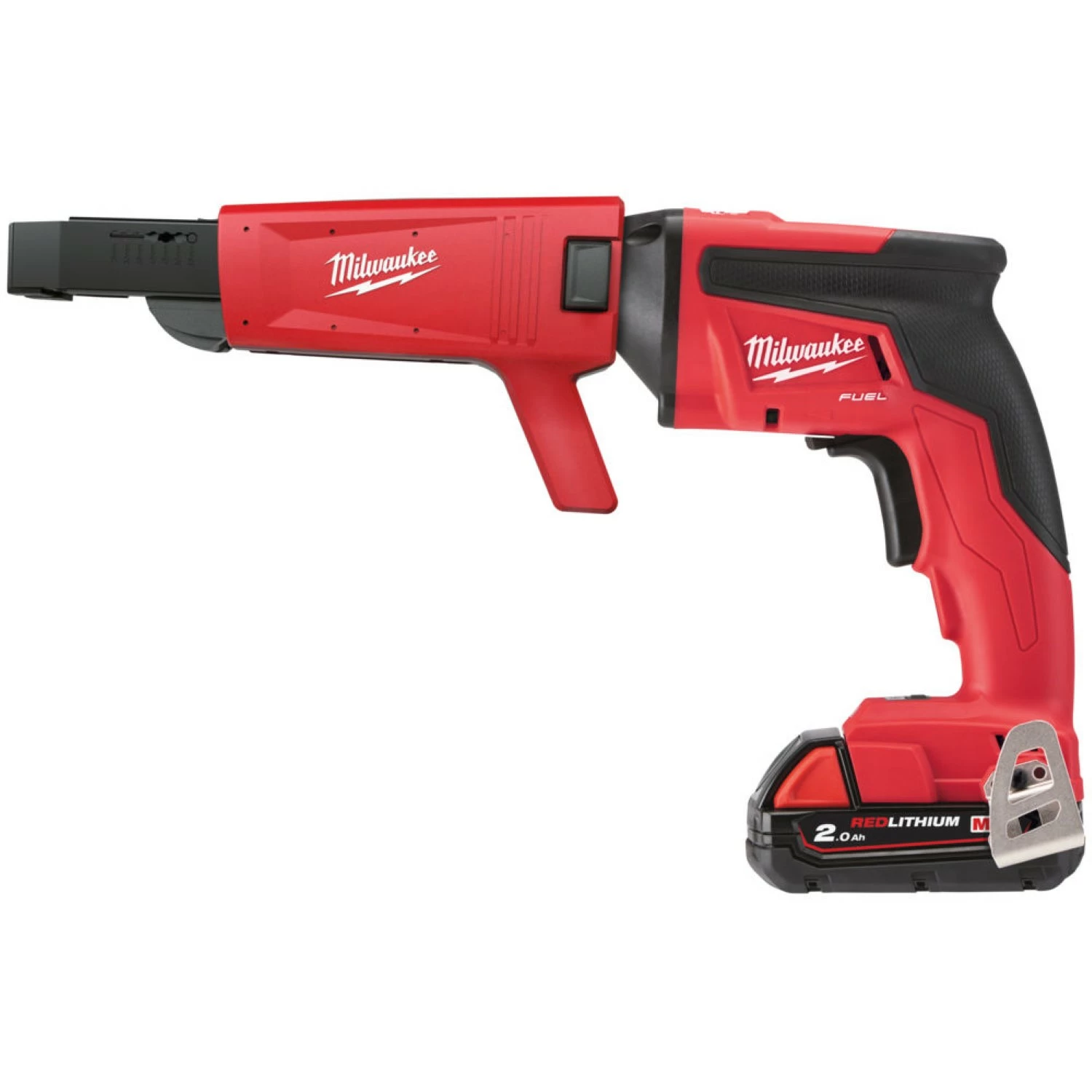 Milwaukee M18 FSGC-202X 18V Li-Ion accu Gipsschroefmachine / Bandschroefmachine set (2x 2,0Ah) in HD Box - koolborstelloos-image