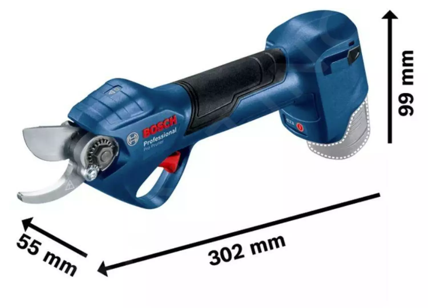 Bosch 06019K1020 Pro Pruner 12V Accu Secateurs sans fil- 25mm-image