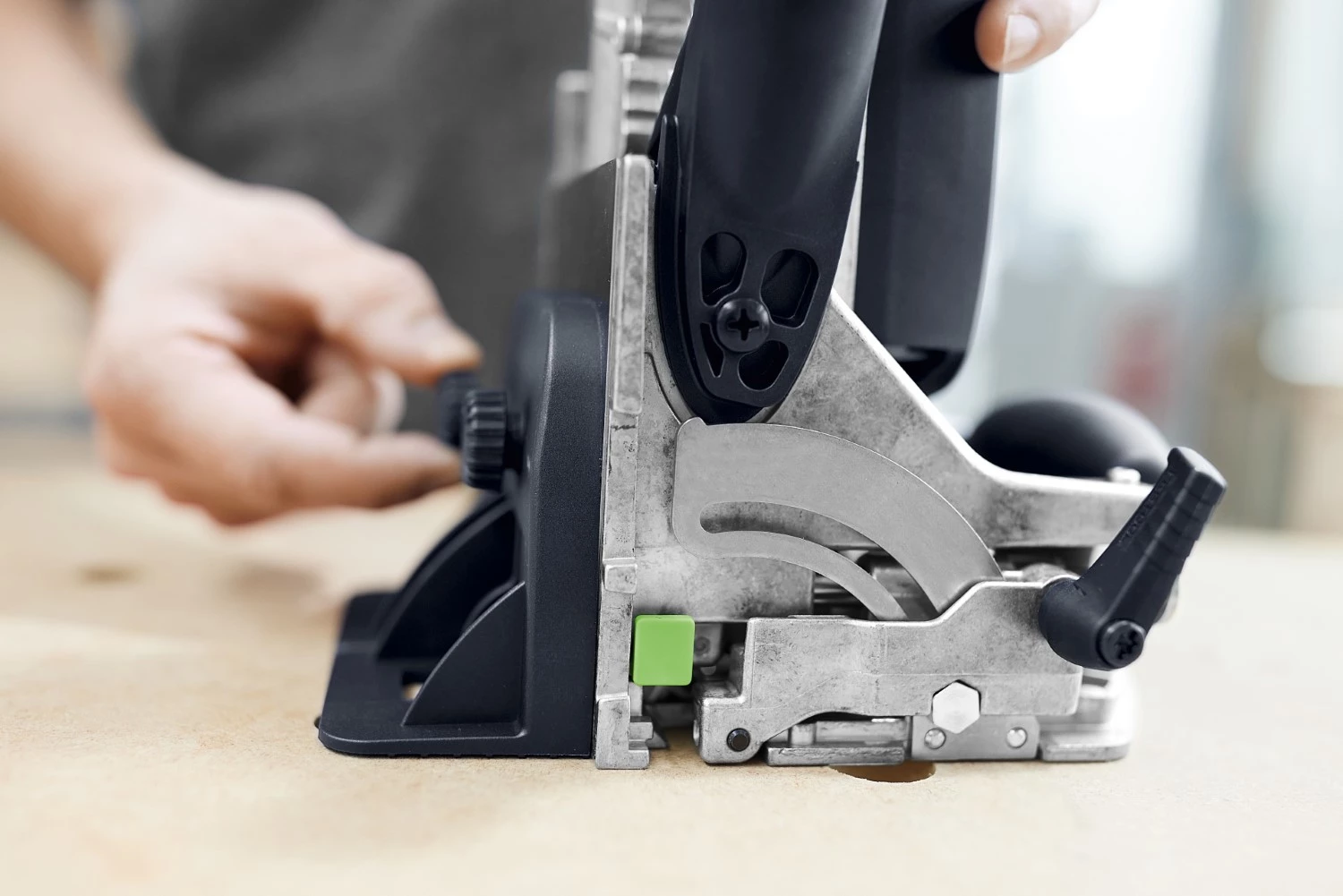 Festool DF 500 RQ-Plus Domino freesmachine in systainer - 420W - 28 mm-image