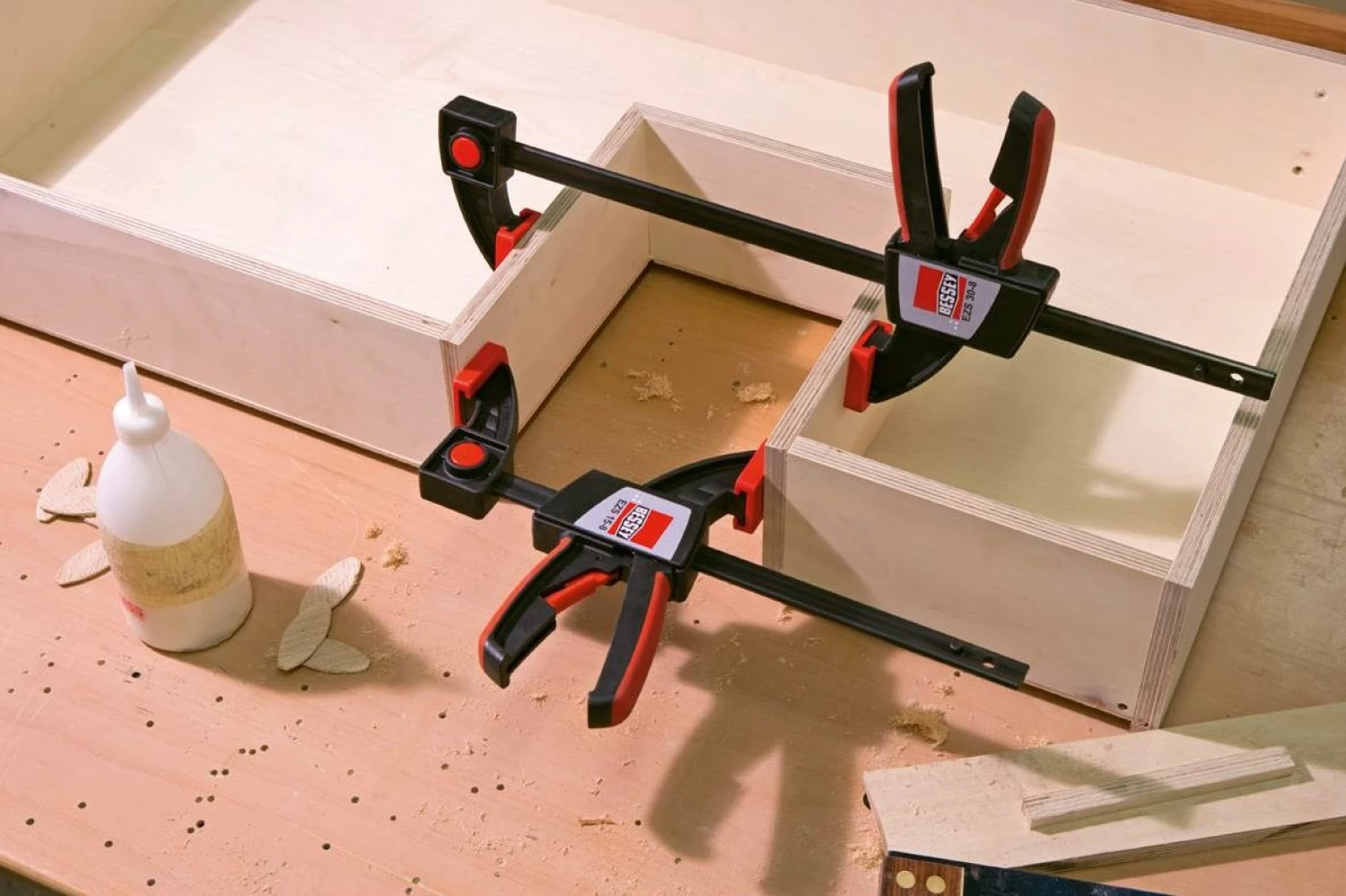 Bessey EZS158 Eenhands Lijmtang - 150 x 80mm-image