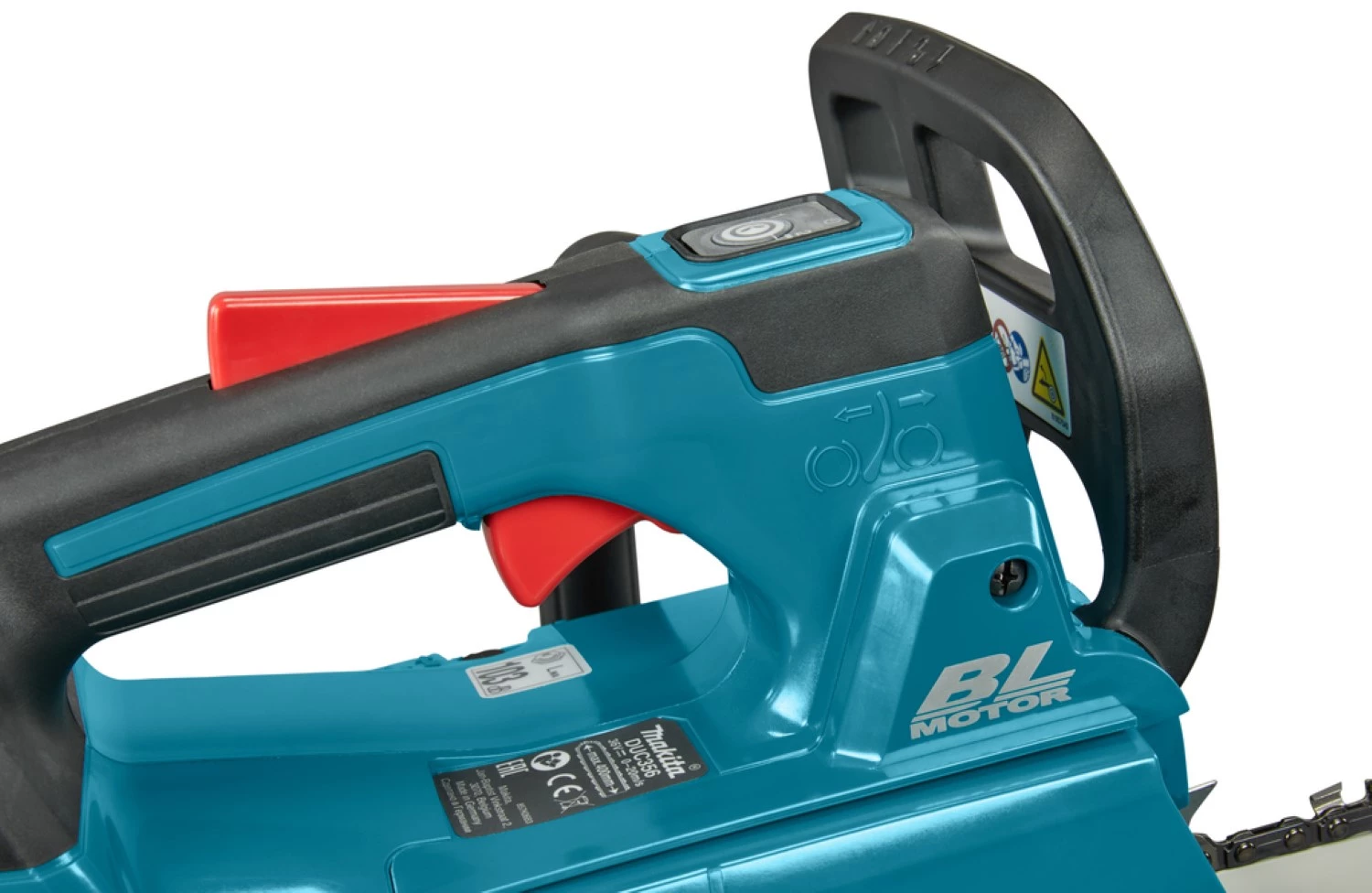 Makita DUC356PT2 Tronçonneuse sans-fil - 2 x 18V Li-ion - 2 batteries 5,0 ah - 35 cm-image