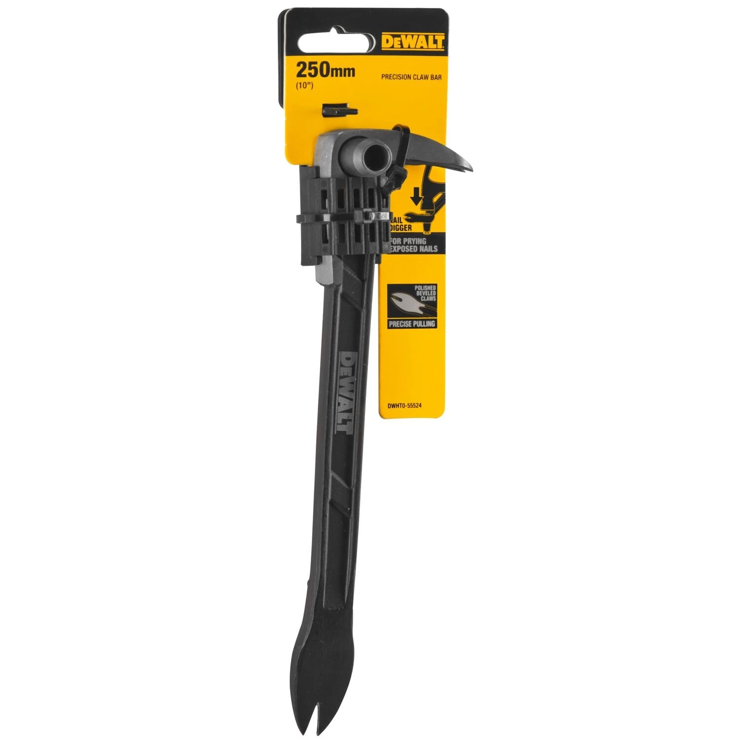DeWALT DWHT0-55524 Koevoet/Spijkertrekker - 250mm - smalle klauw-image