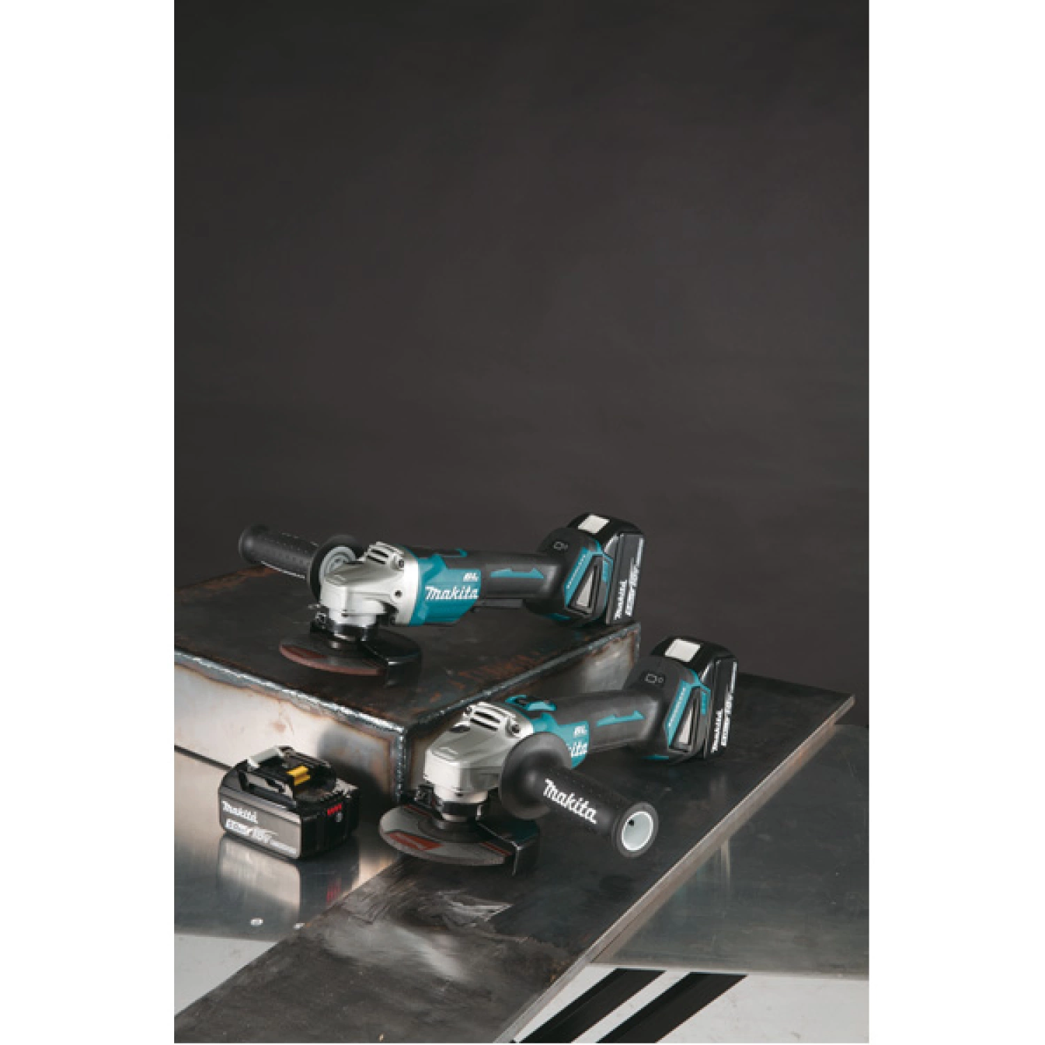 Makita DGA506Z 18V Li-Ion Accu haakse slijper body - 125mm - koolborstelloos - softstart-image