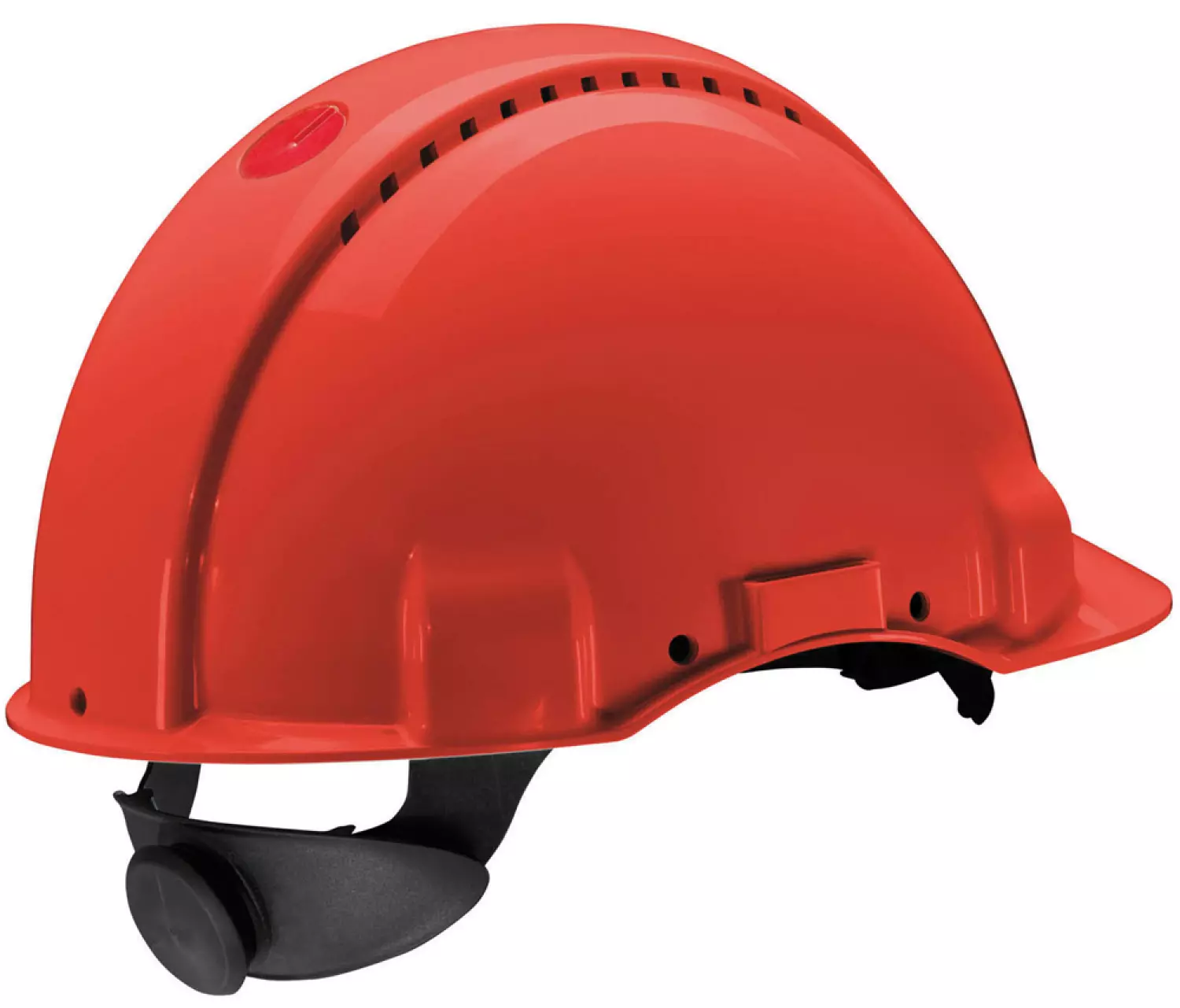 3M Casque - Uvicator - à cliquet - ventilé - bandeau en plastique - rouge - G3000NUV-RD-image