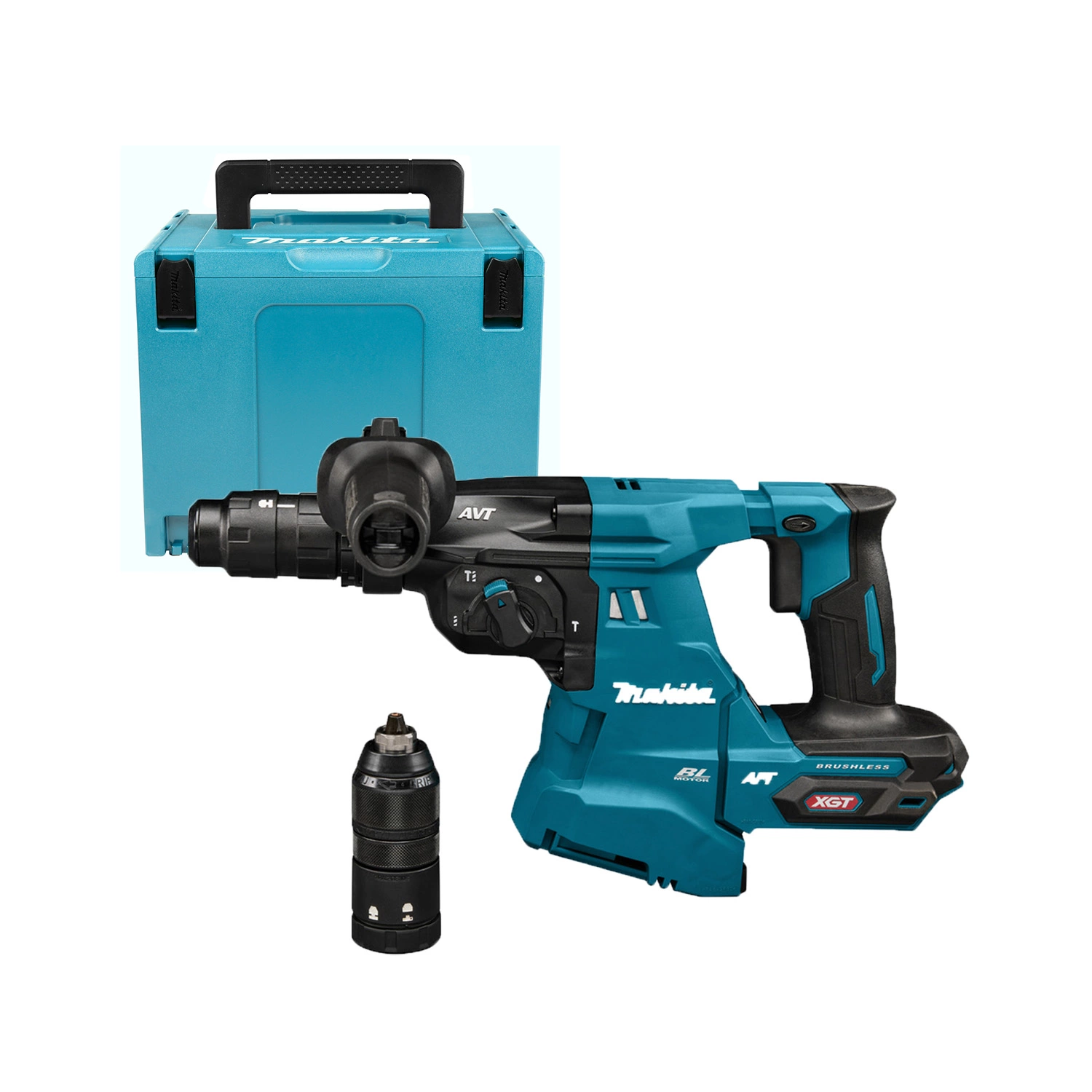 Makita HR012GZ03 XGT 40V Max Batterie SDS-Plus Marteau combiné corps dans Mbox -3,3J-image