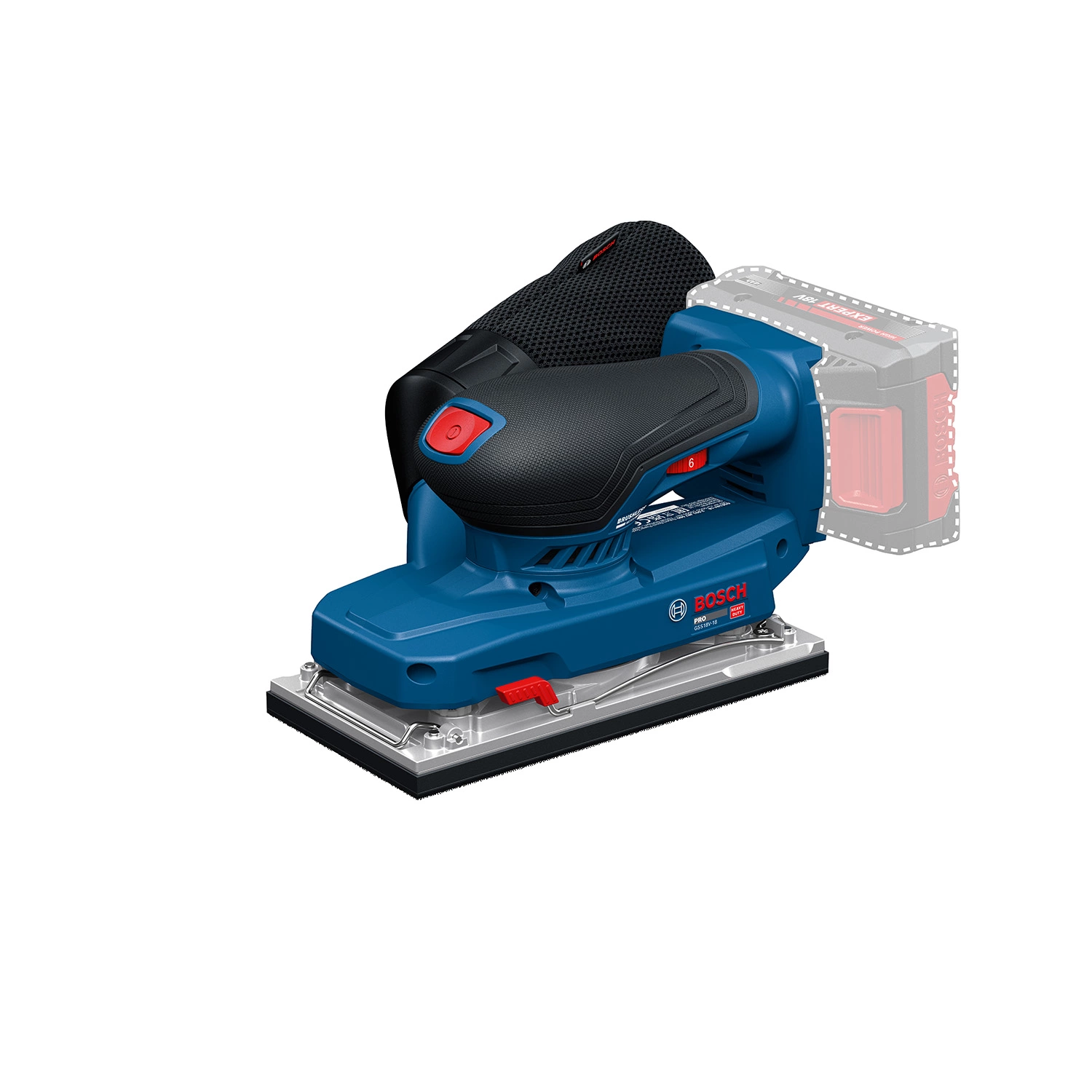 Bosch GSS18V-18 Accu Vlakschuurmachine in doos-image