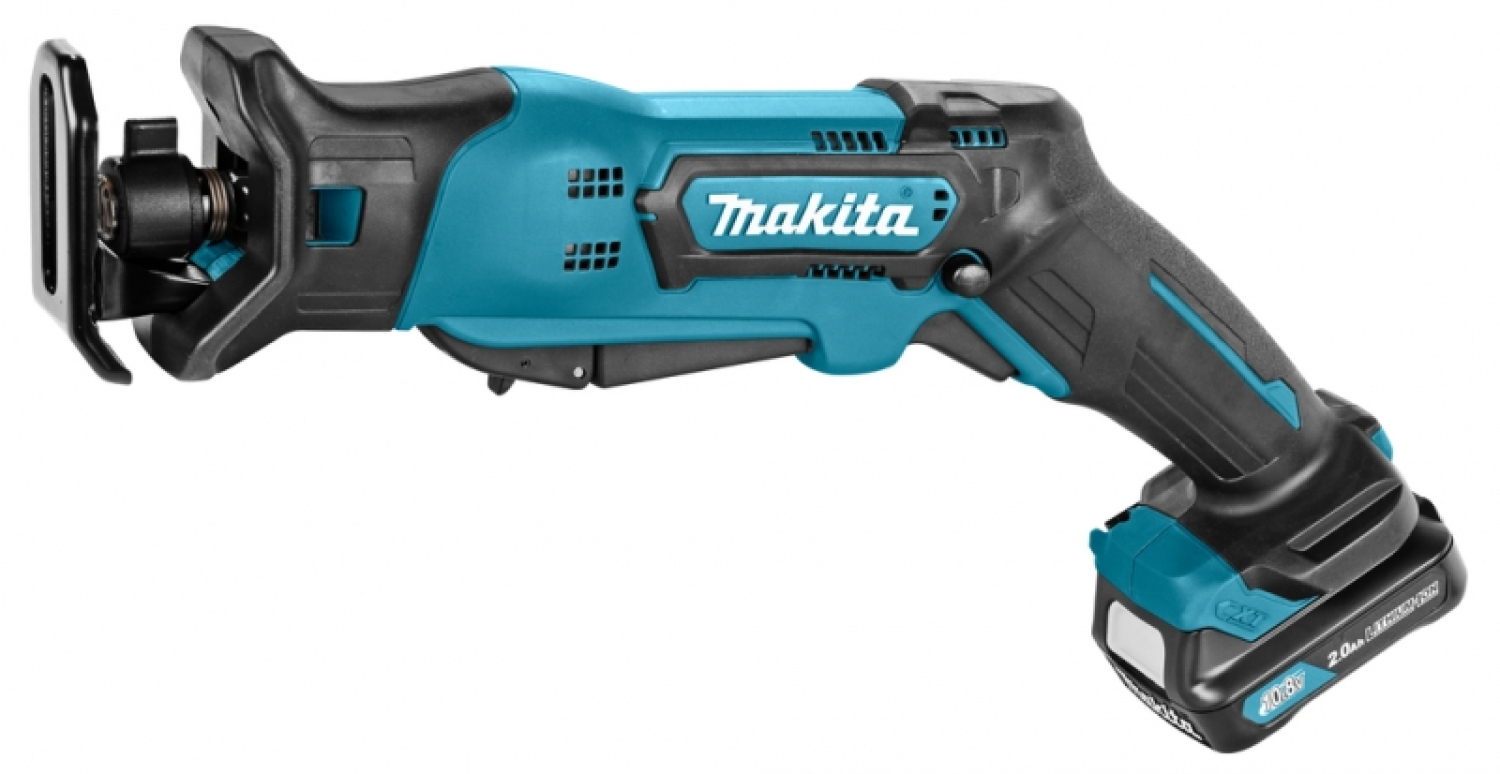 Makita JR103DSAE 10.8V Li-Ion schuifaccu reciprozaag set (2x 2.0Ah accu) in koffer - snelwissel-image