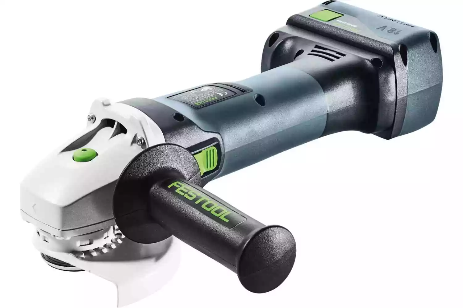 Festool AGC 18-125 5,0 EBI-Plus 18V Li-Ion accu haakse slijper set (2x 5,0) in systainer - 577700-image