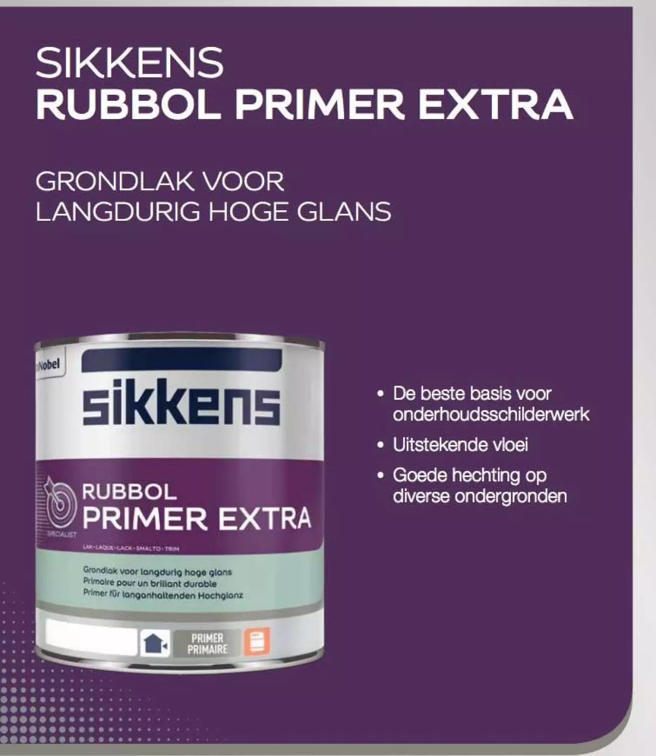 Sikkens Rubbol primer extra n00 2.5L