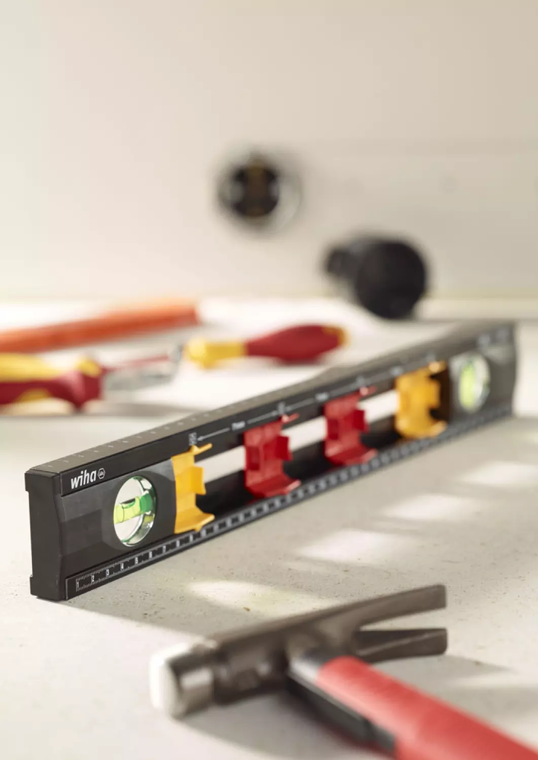 Wiha 42074 Niveau à bulles pour électricie - 40 cm-image