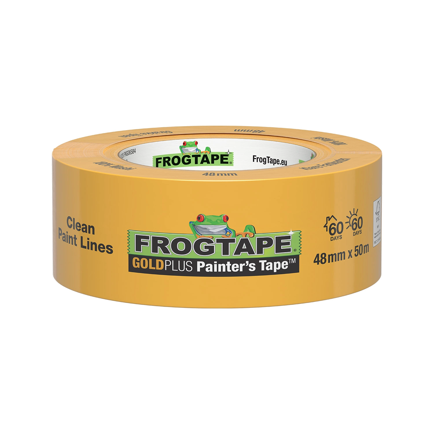 FrogTape GoldPlus Ruban de masquage 48 mm x 50 m