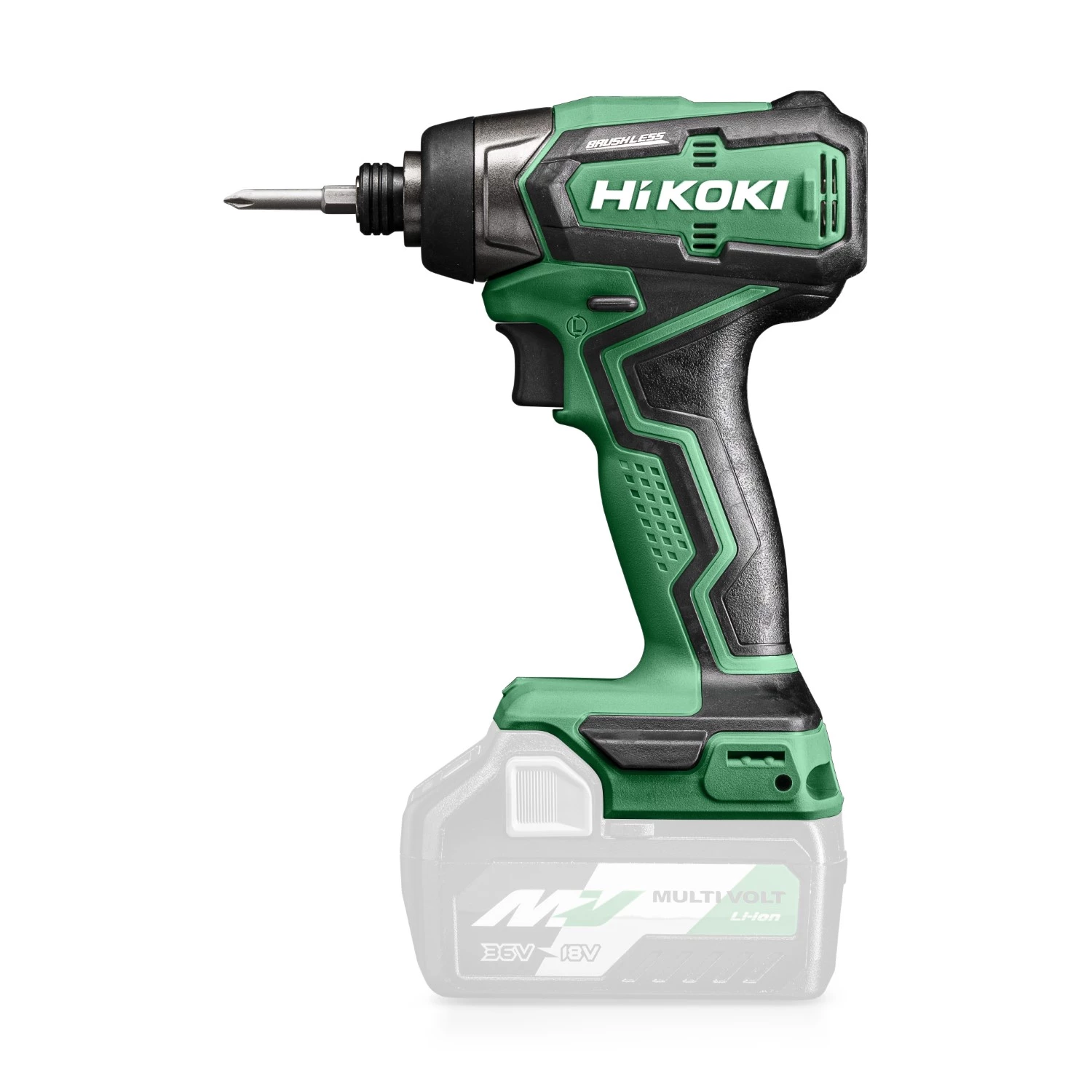 HiKOKI WH18DDW2Z 18V Li-Ion accu slagschroevendraaier body in systainer - 140Nm - 1/4" - koolborstelloos-image