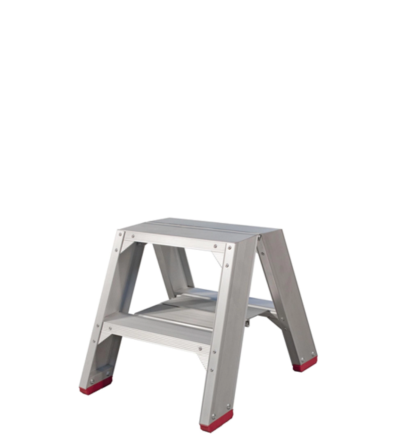 Little Jumbo 4741000202 SuperPRO Echelle double - Aluminium - 2 x 2 marches - hauteur de travail max. 2,45 m.-image