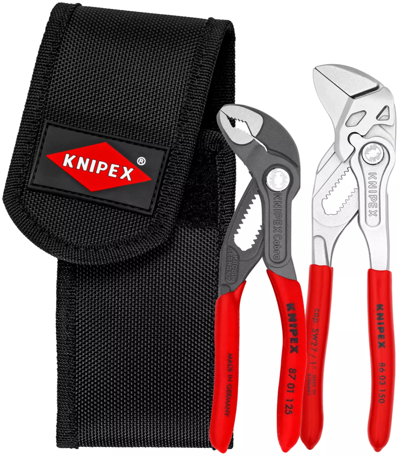 Knipex 002072V01 2-delige Tangenset in gordeltas-image