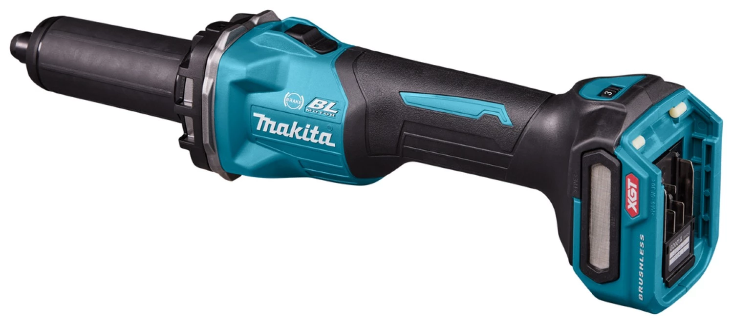 Makita GD001GZ 40V XGT Li-ion accu rechte slijper body met vastzetschakelaar --image