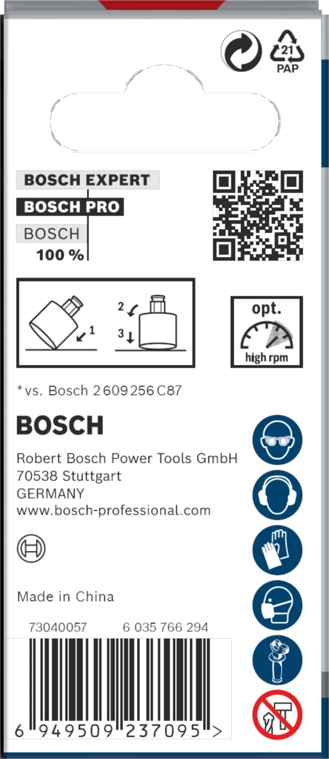 Bosch 2608901557 Scie cloche diamantée PRO Tile PC Plus pour carrelage - 32 mm-image