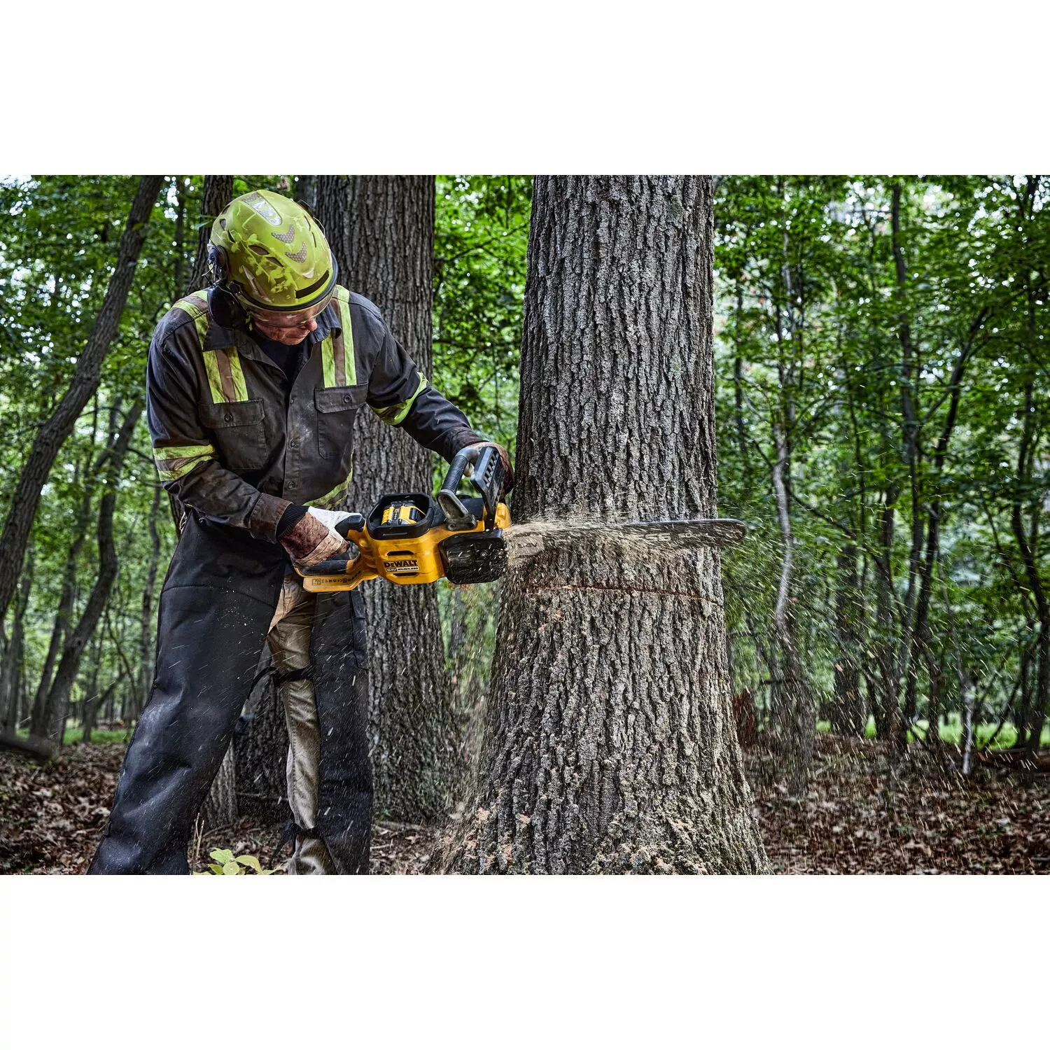DeWALT DCMCS575X1-QW 54V Li-ion FlexVolt Scie à chaîne sans fil (1x 9.0Ah)-image