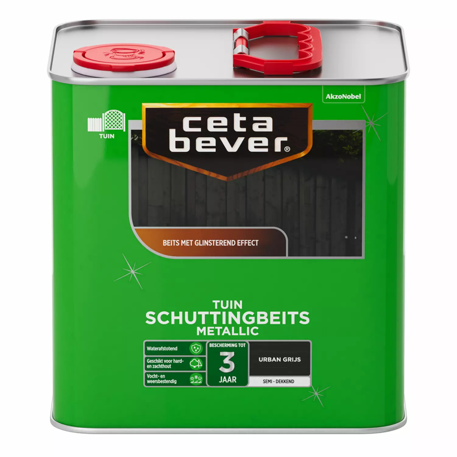 Cetabever Schuttingbeits - Urban Grijs - 2,5L-image