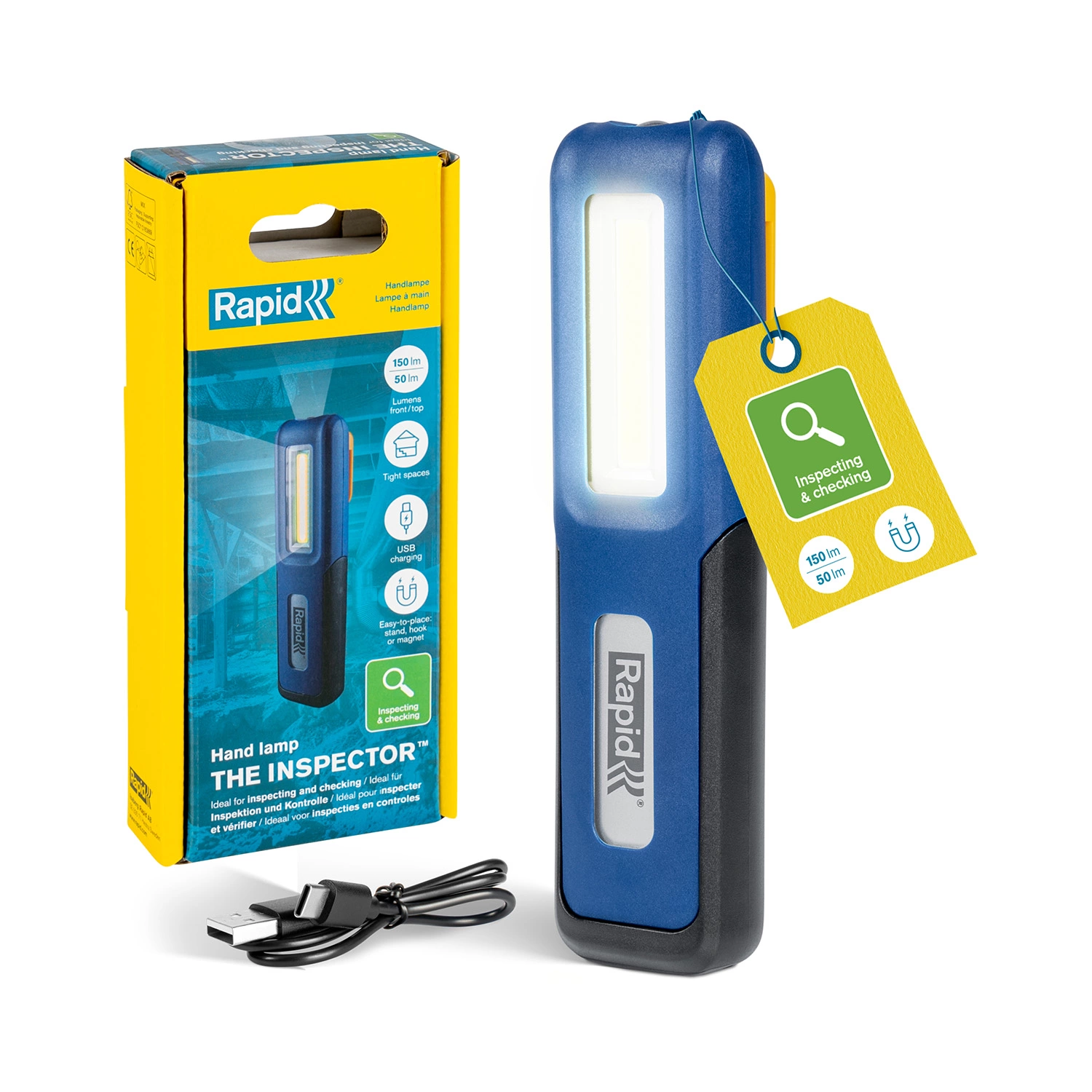 Rapid The Inspector Zaklamp - 150Lm - IP42-image