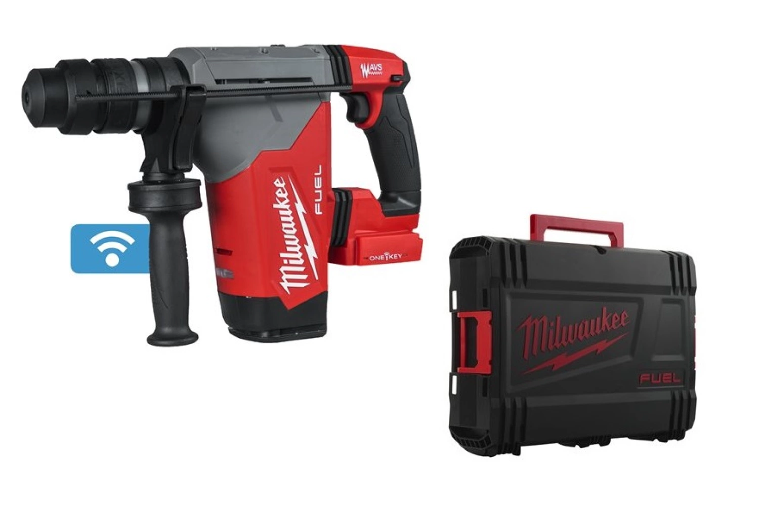 Milwaukee M18 ONEFHPX-0X 18V Li-ion Accu SDS-plus boorhamer body in HD-Box-image