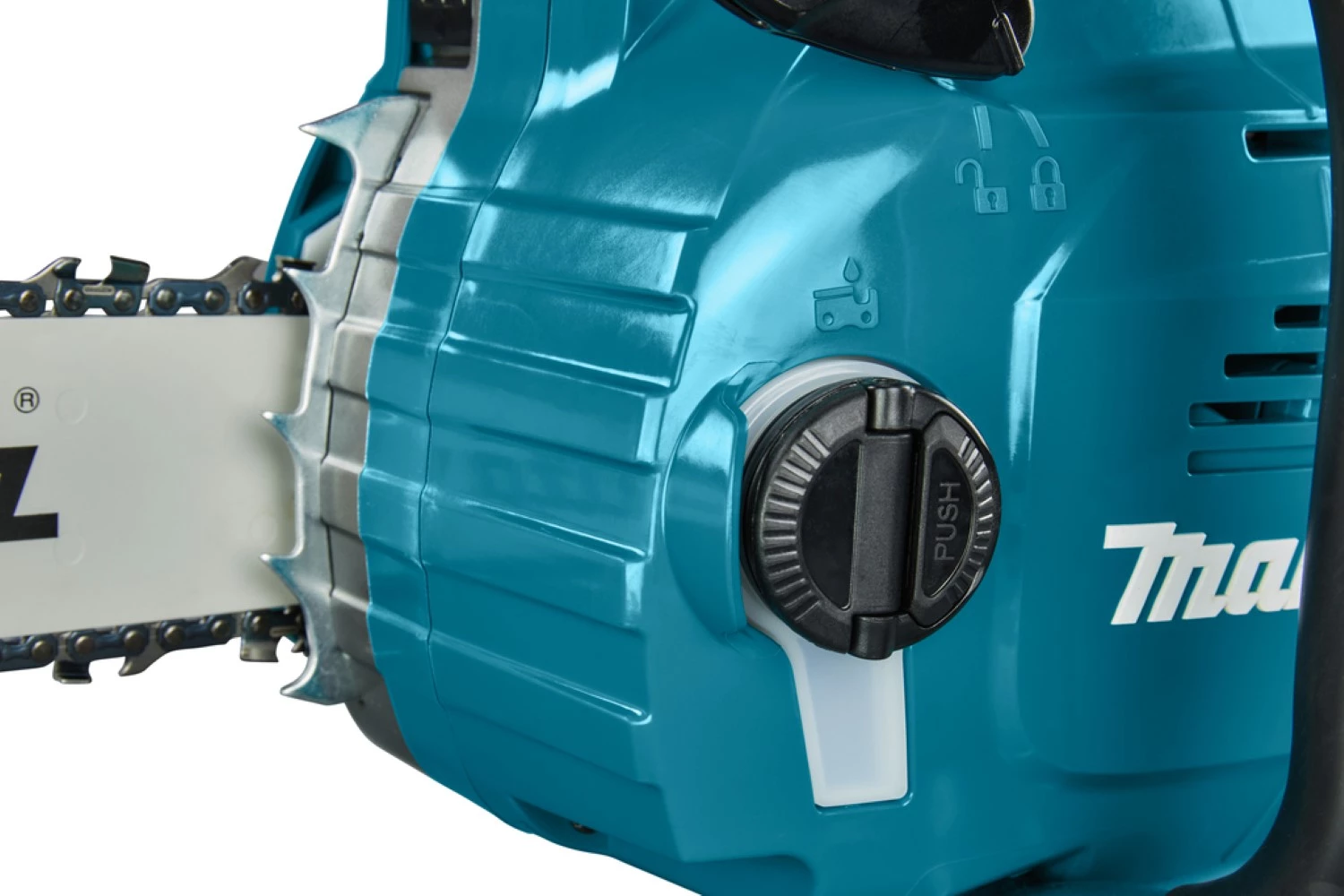 Makita UC010GT101 XGT 40 V Max set de Tronçonneuses (1x 5.0Ah) - 30 cm - sans charbon-image