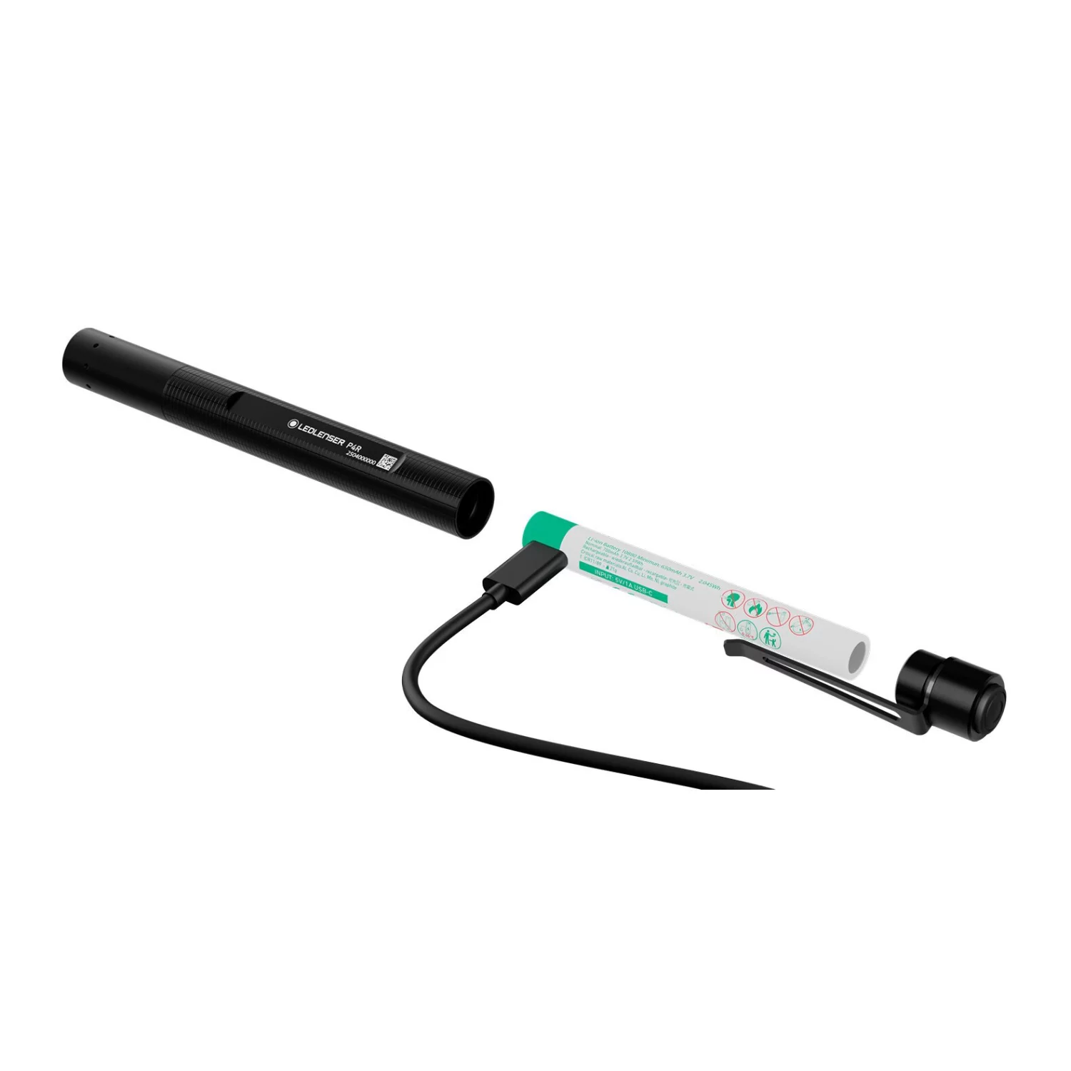 Ledlenser P4R Lampe torche LED - IP54 - 300Lm - Rechargeable-image