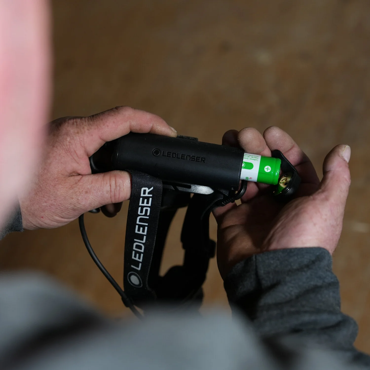Ledlenser H7R Hoofdlamp - oplaadbaar - 1200Lm - 350m - IP67 - single lens