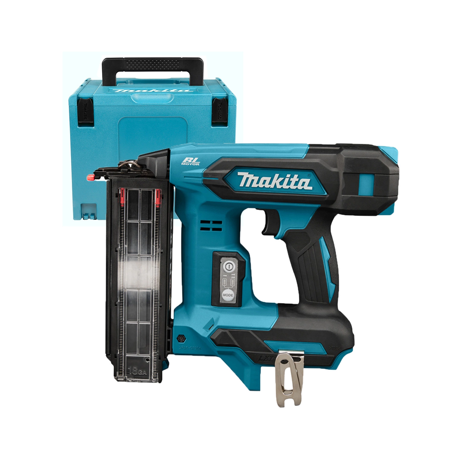 Makita DBN501ZJ 18V Li-ion accu brad tacker body in Mbox - 15-50mm - 18 Gauge-image