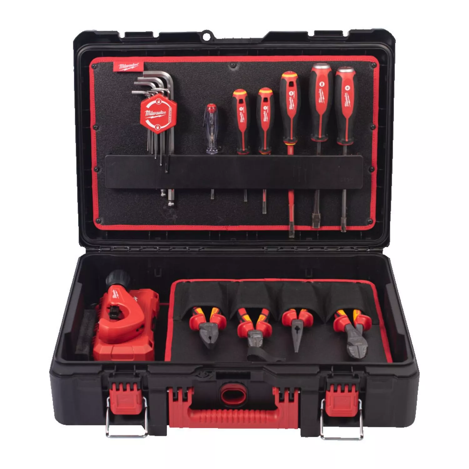 Milwaukee 4932499467 PACKOUT™ Gereedschapset in koffer - 73-delig - voor loodgieters-image