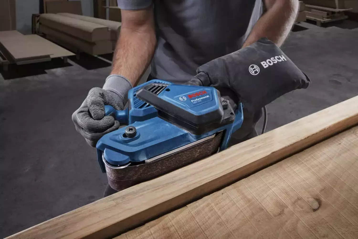 Bosch GBS 750 Bandschuurmachine - 75 x 533mm-image