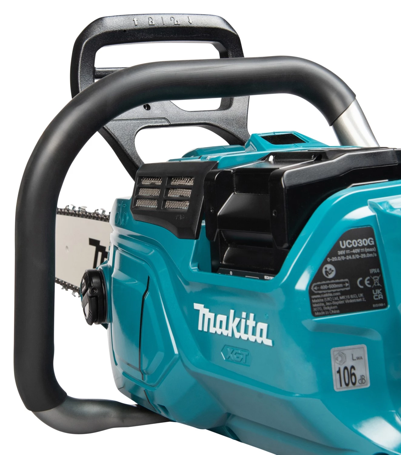 Makita UC030GE101 XGT 40 V Max Li-Ion accu tronçonneuse set (1x 8,0 Ah) - 50 cm-image