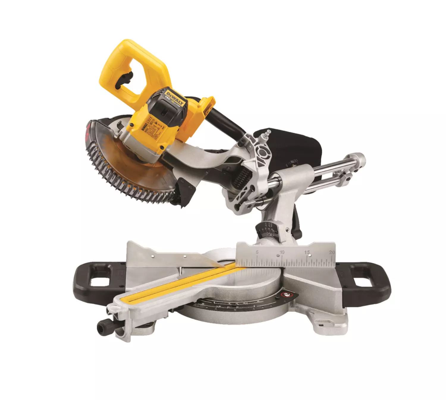 DeWALT DCS365N - Scie à onglets sans fil Li-Ion 18V (machine seule) - 184 x 16 mm-image