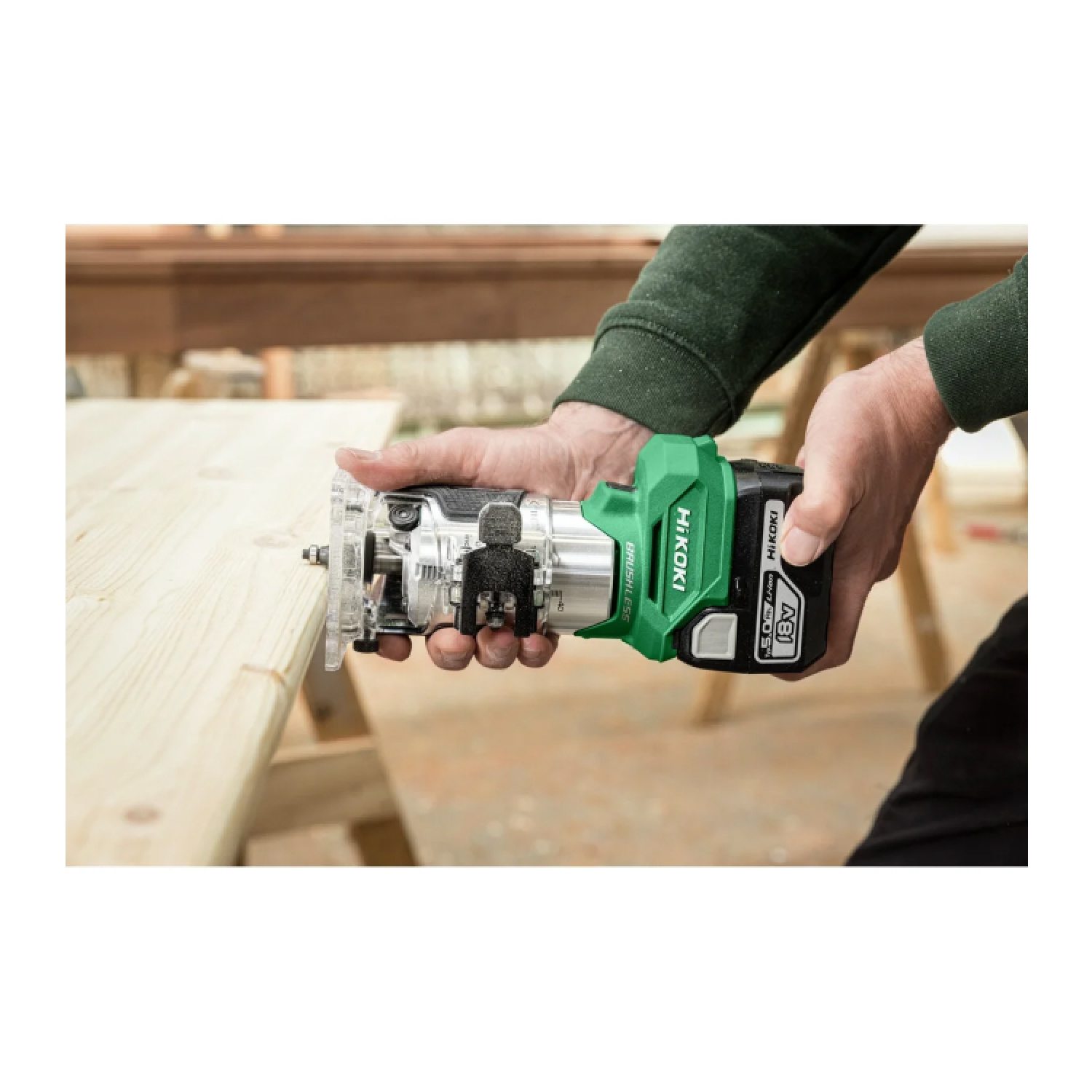 HiKOKI M1808DAW2Z PATERES Freees Machine - 18 V / excl. Batteries et chargeur / HSC III-image