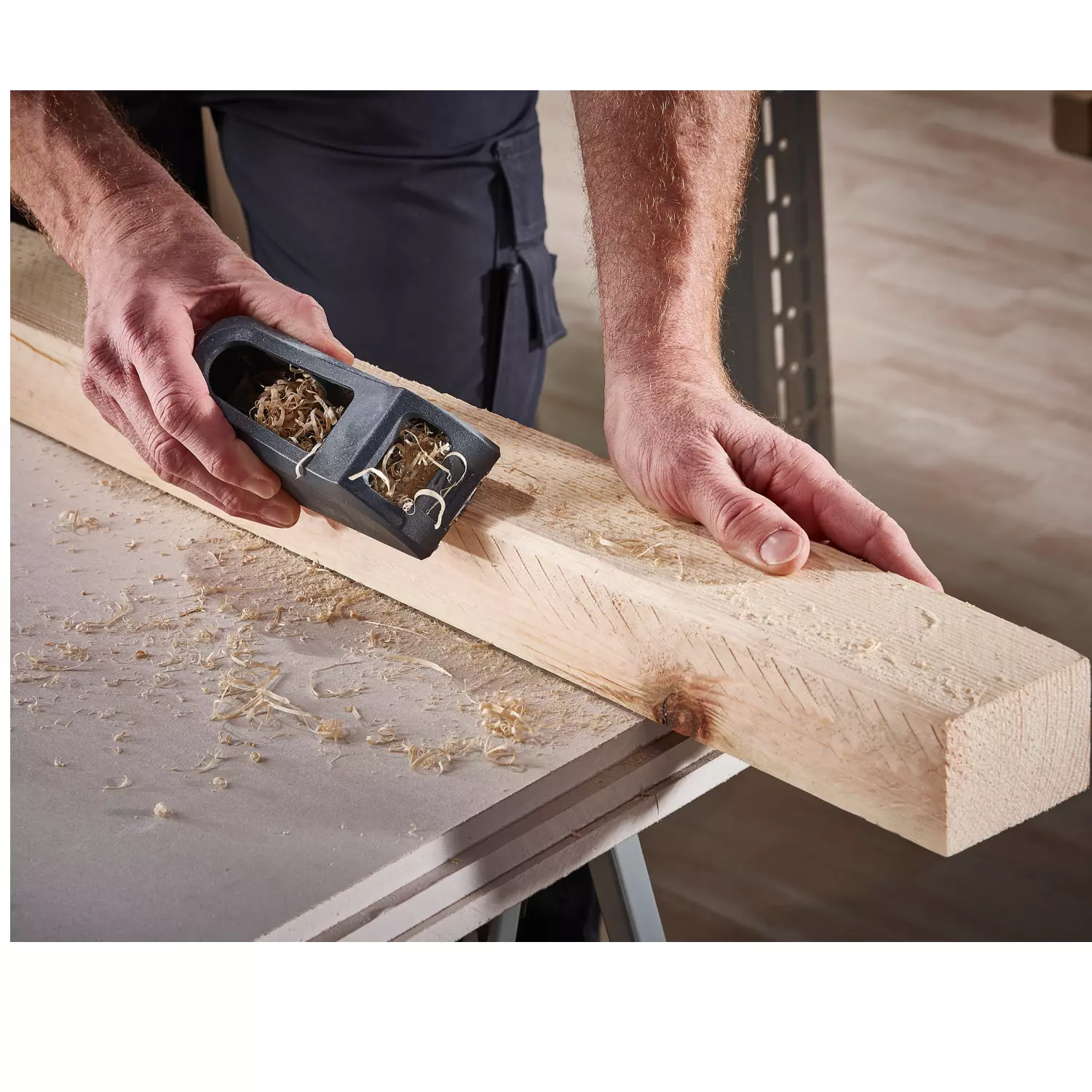 Wolfcraft 4013000 Blokrasp voor hout / gips - 57 x 150mm-image