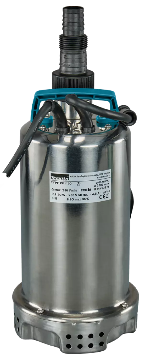 Makita PF1100 Dompelpomp voor zuiver water - 1100W - 9m - 250L/min-image