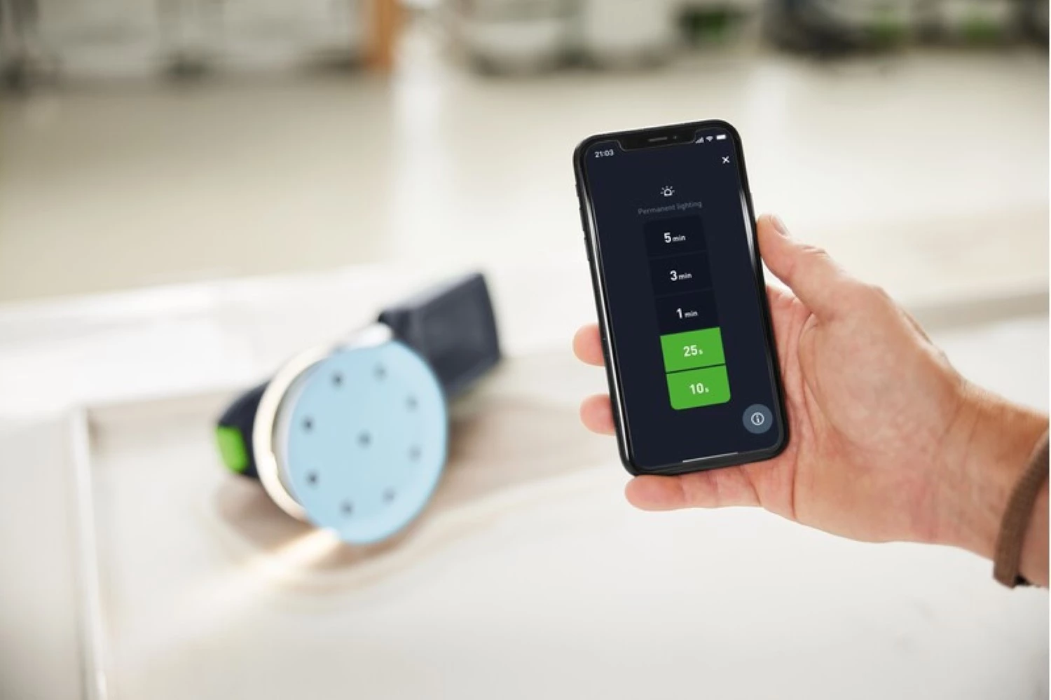 Festool ETSC 2 125-Basic 18V Accu Excenterschuurmachine body in systainer - 125mm-image