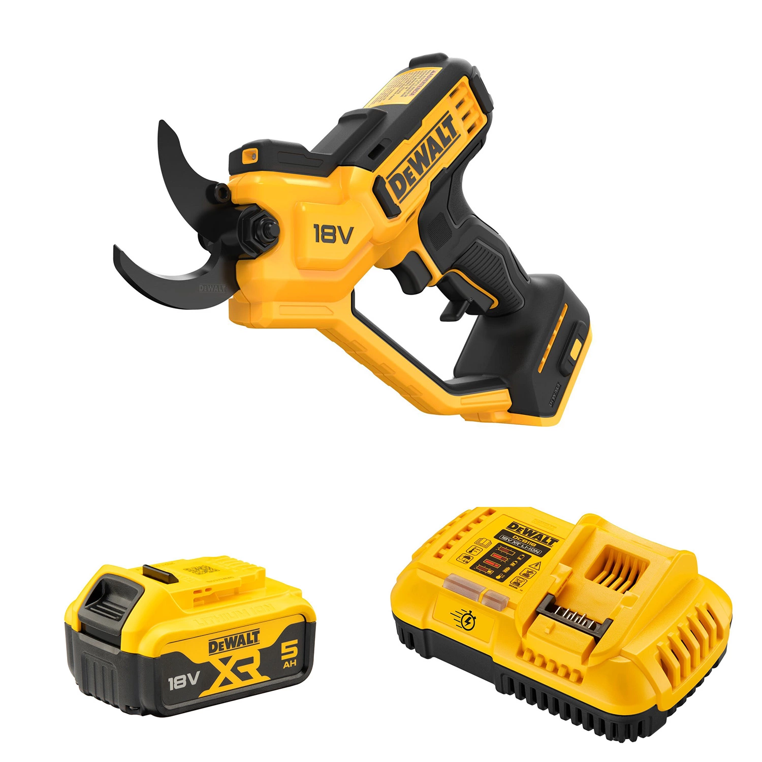 DeWALT DCMPP568P1 18V XR Li-Ion Accu Snoeischaar set (1x 5.0Ah Accu) - 38mm-image