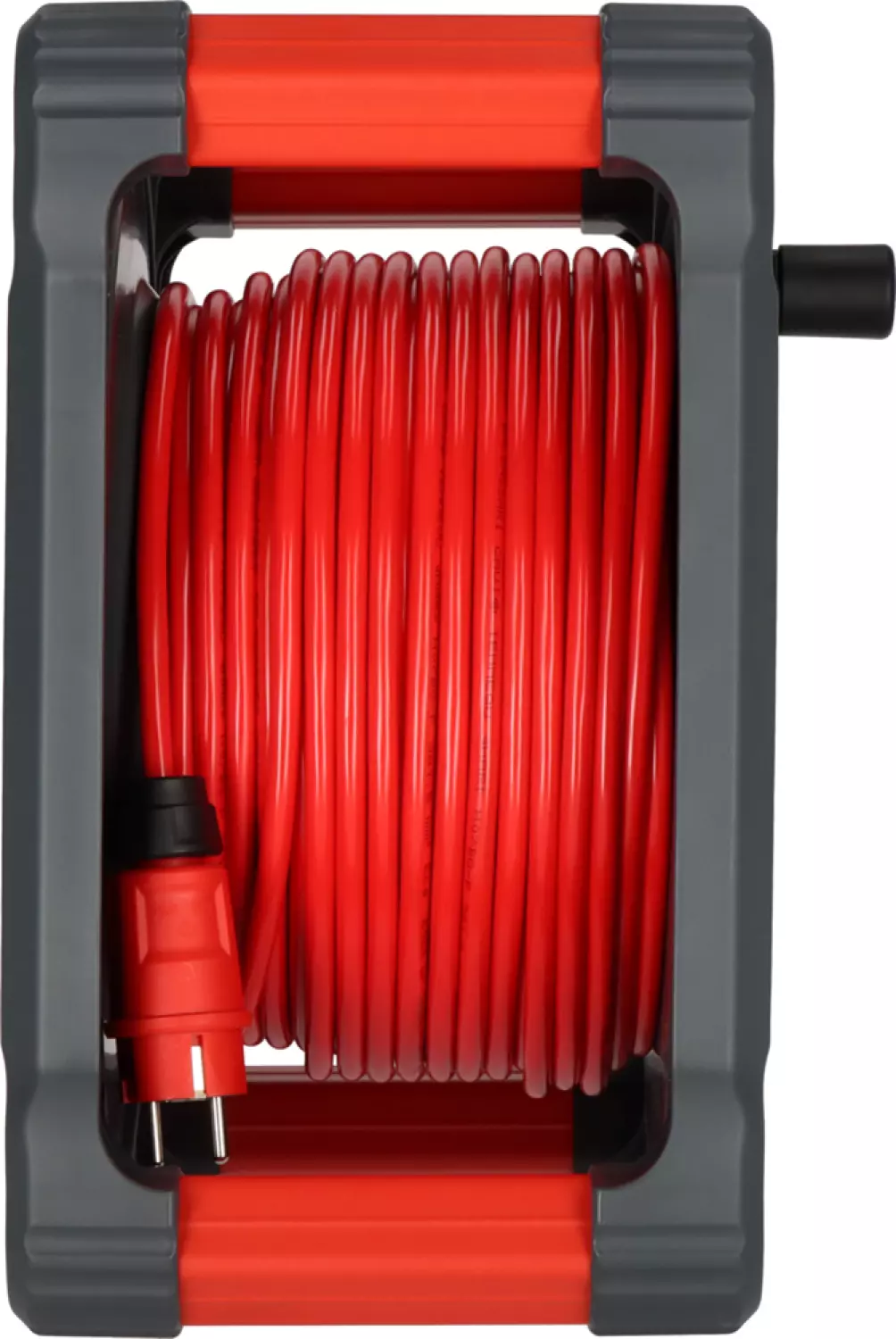 Brennenstuhl Professional KA 5110 Bouwplaats Cube 5-voudig kabelhaspel H07BQ-F 3G1.5 - IP44 - 50m - Rood-image