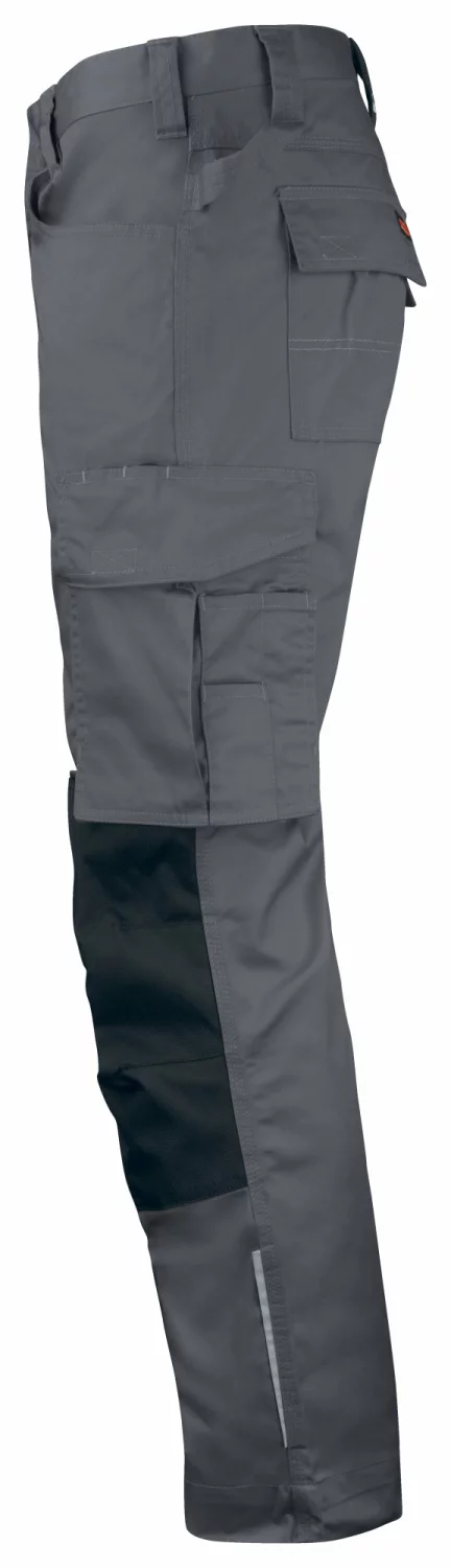 Jobman 2321 Werkbroek Service - Grijs / Zwart - Maat 46-image