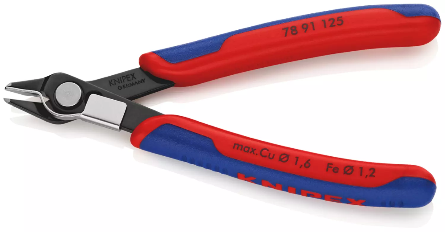 Knipex 7891125 Super-Knips Precisie Zijsnijtang - Elektronica - 125mm-image