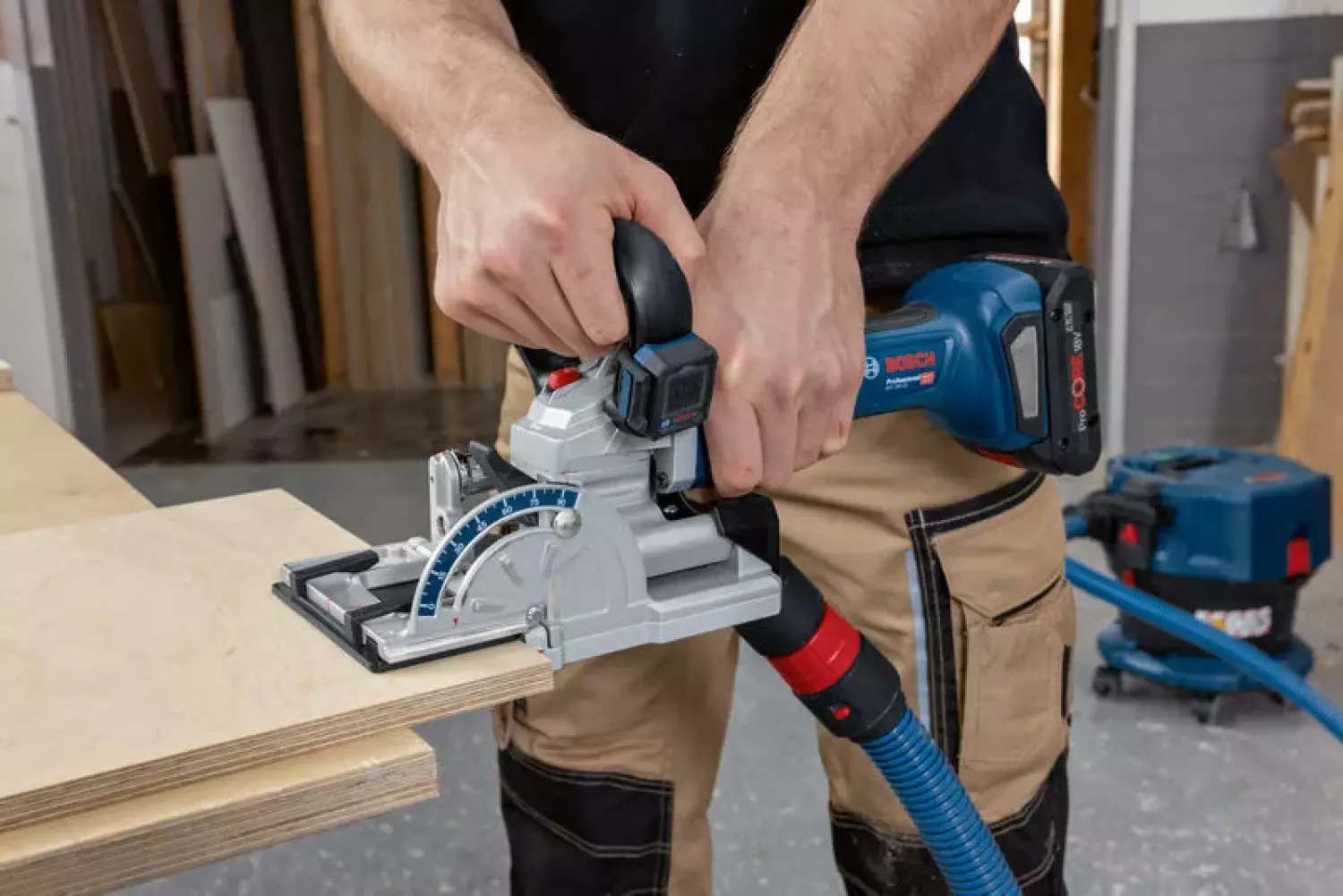 Bosch GFF 18V-22 18V accu Lamellenfrees body-image