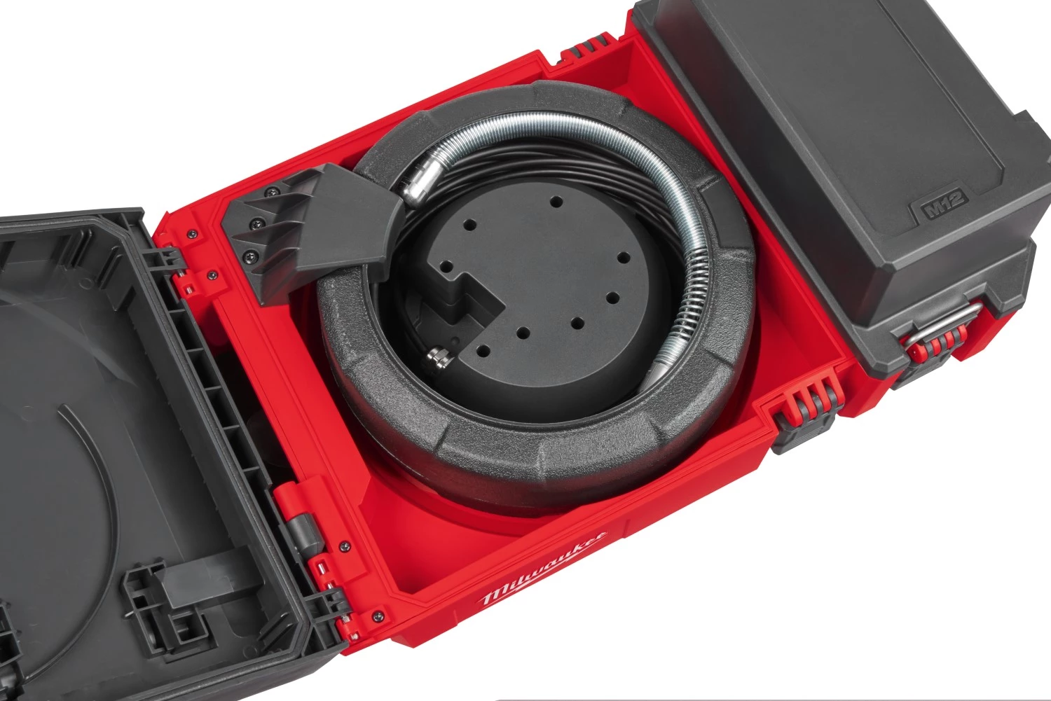 Milwaukee M12 POSIC-0 12V Li-ion accu PACKOUT riool inspectiecamera - 23m - 18mm HD Camera-image