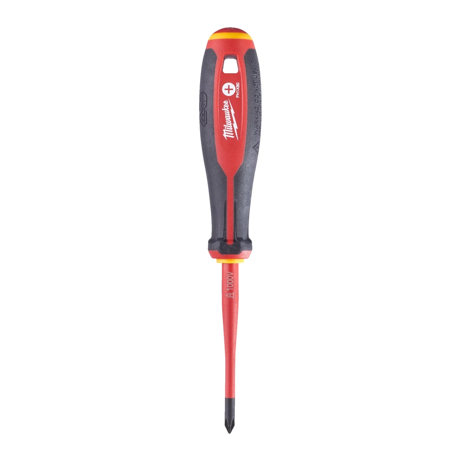 Milwaukee 4932478721 Tournevis Tri-lobe VDE PH1 X80-image