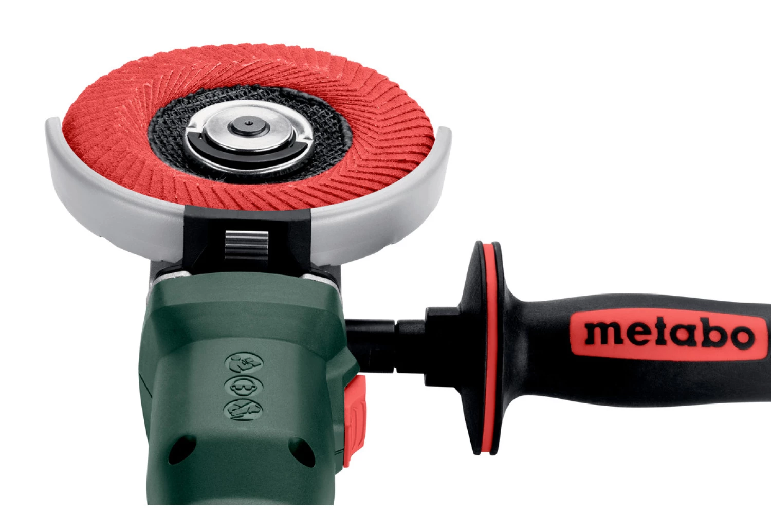 Metabo WVBF 18 LT BL 11-125 Quick 18V Li-ion Meuleuse d'angle à tête plate sans fil en MetaBox - 125mm-image