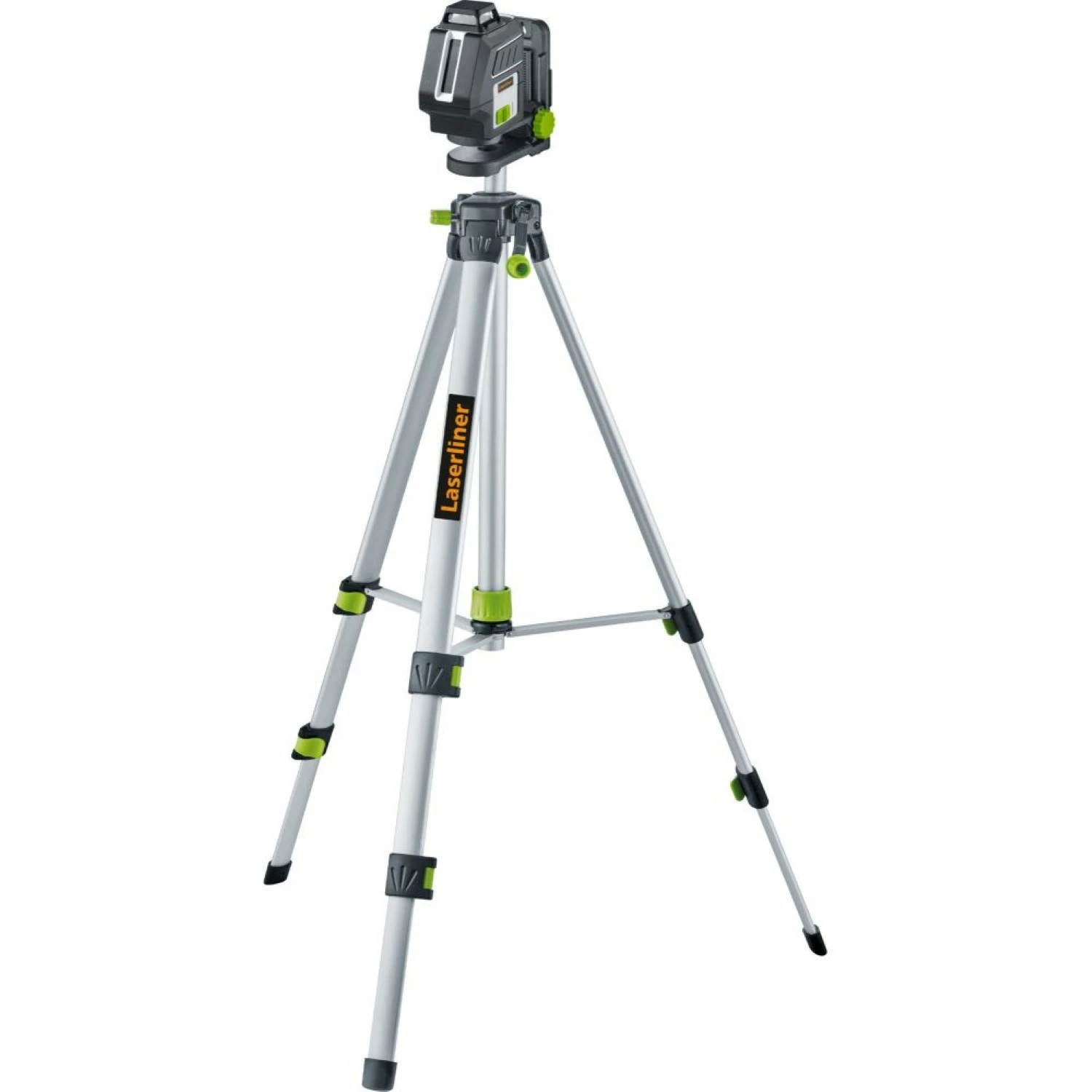 Laserliner PocketPlane-Laser G360 Cross Line Laser set incl. tripode et étui - Vert - 55m-image