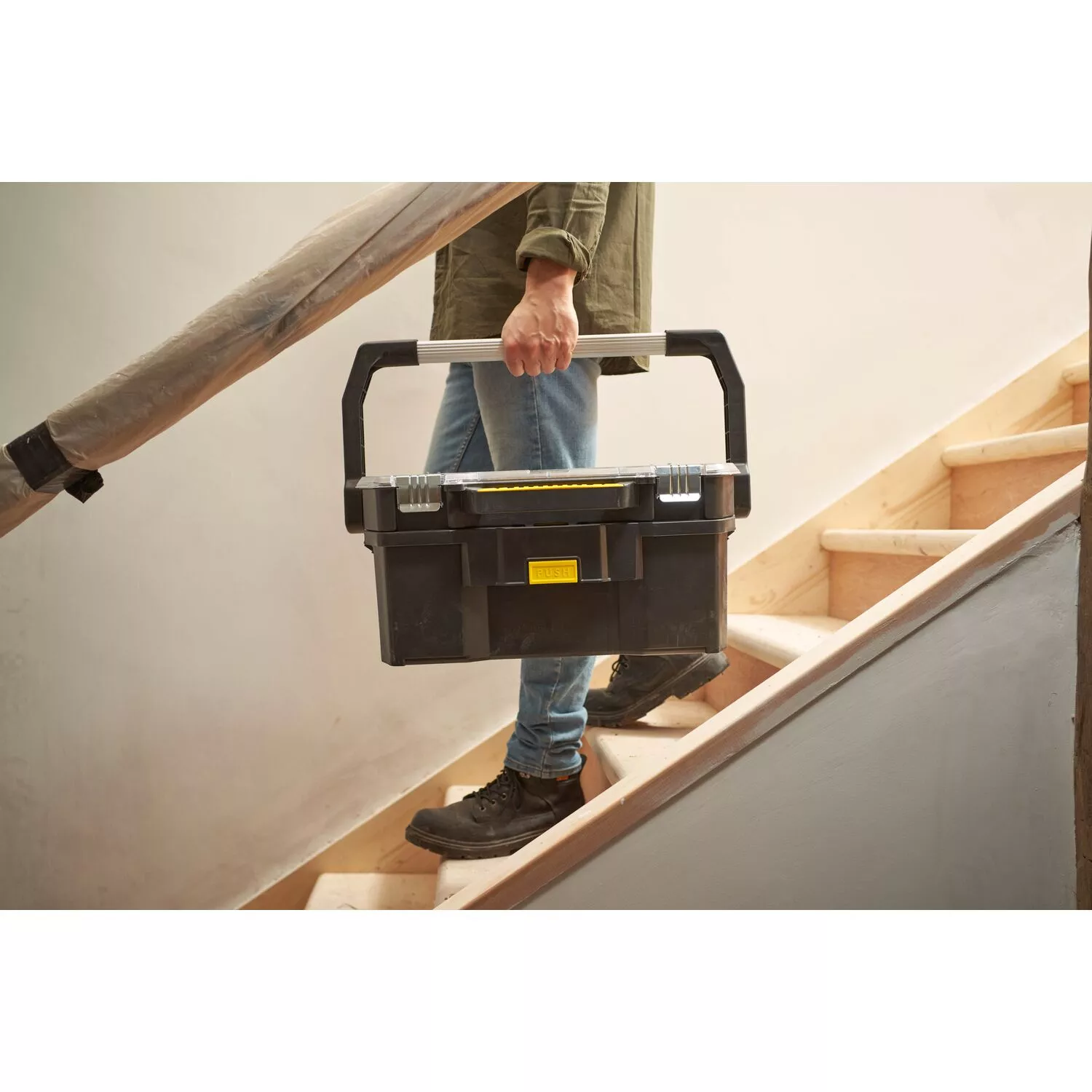 Stanley STST1-70317 Gereedschapskoffer 19" met organizer-image